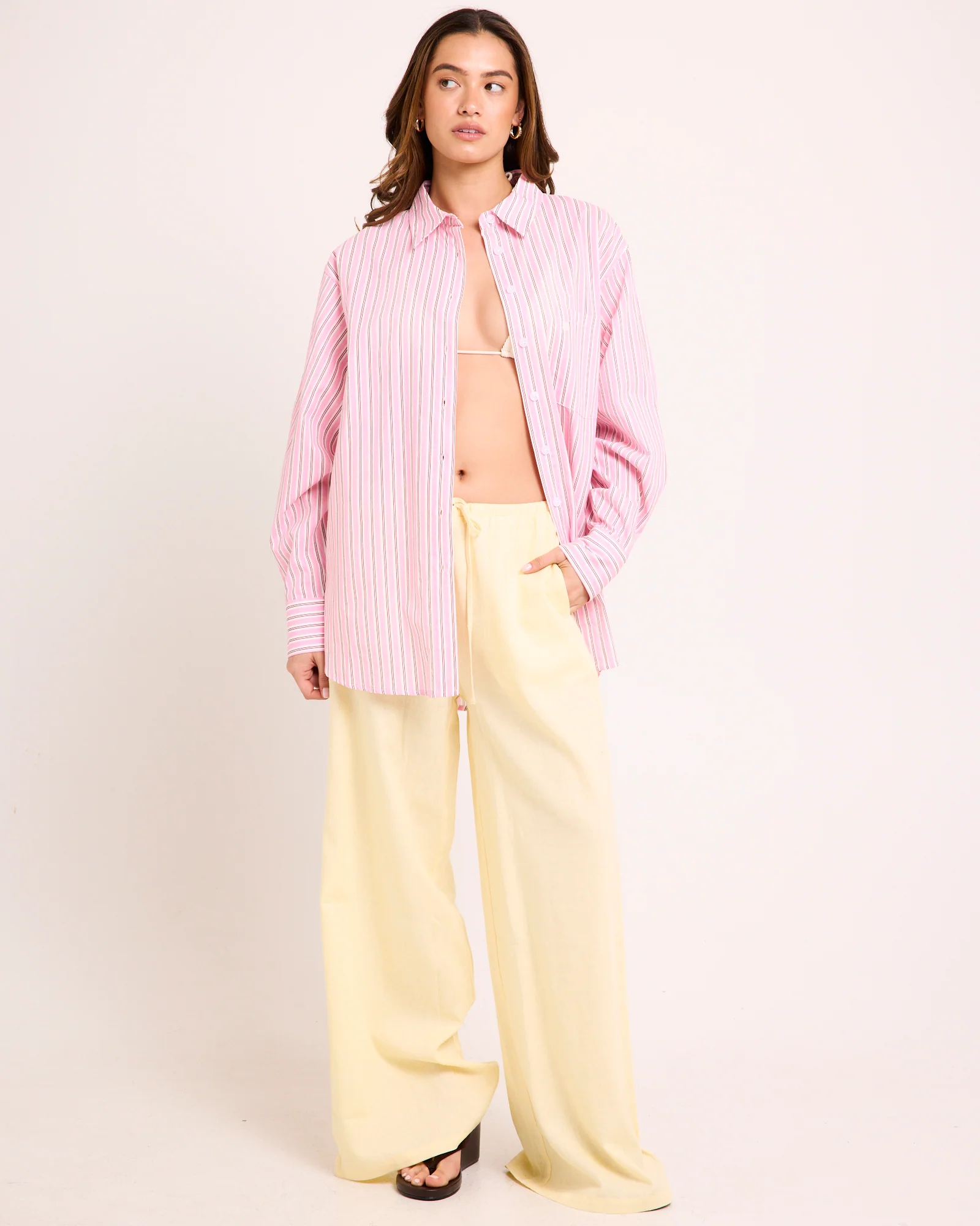 Coby Crisp Oversized Long Sleeve Shirt - Image 4