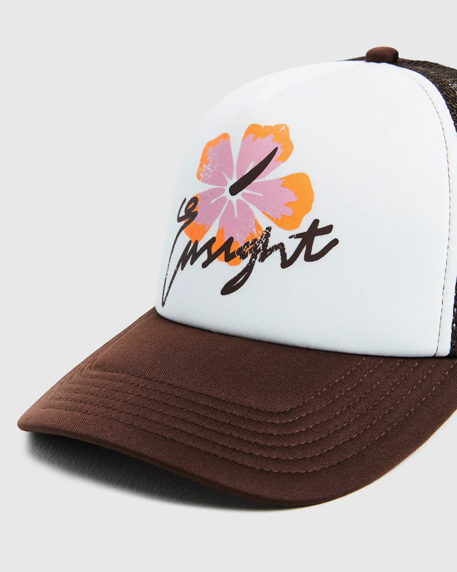Coco Loco Trucker Cap Chocolate Brown - Image 6
