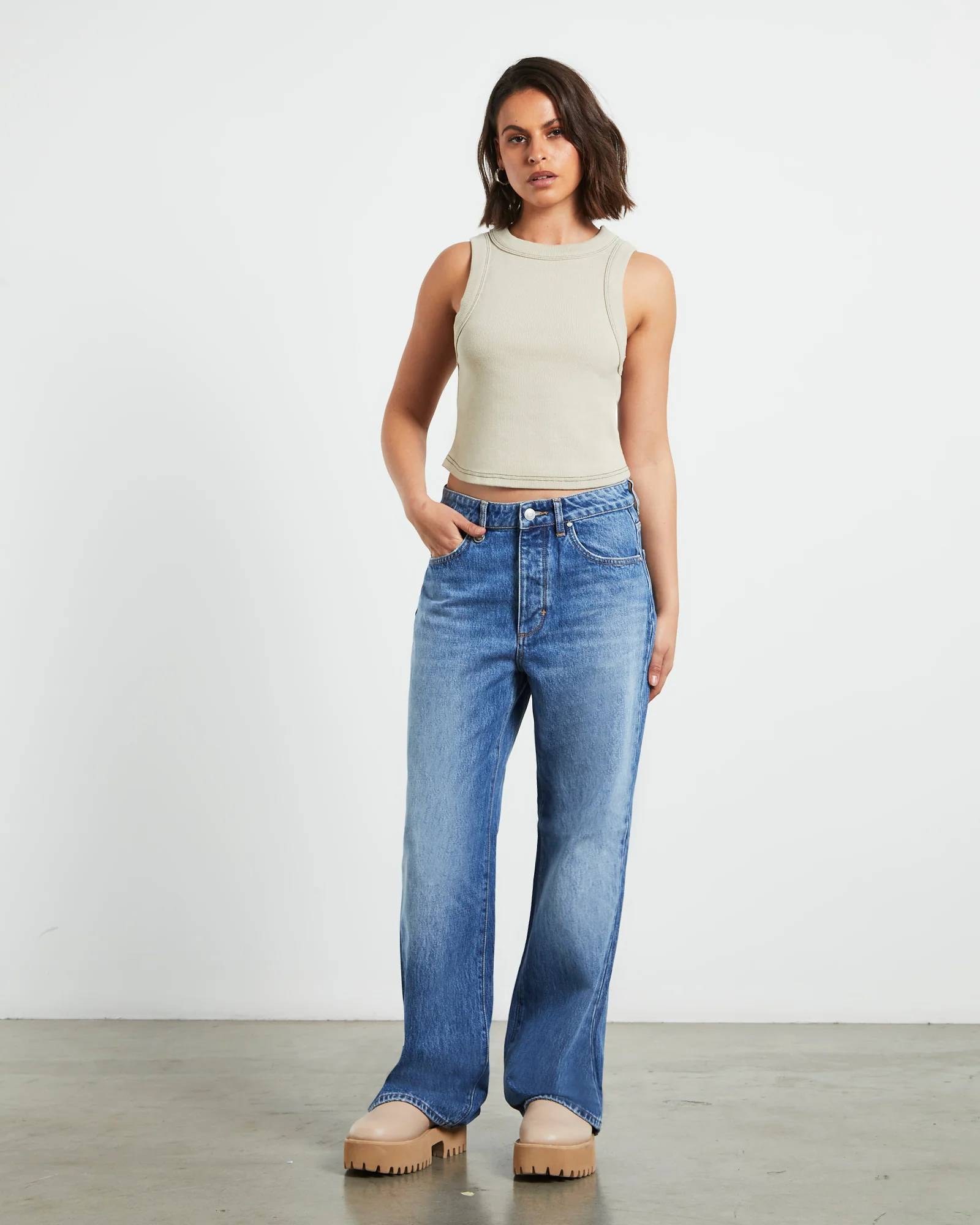 Coco Relaxed Denim Jeans Testament - Image 3