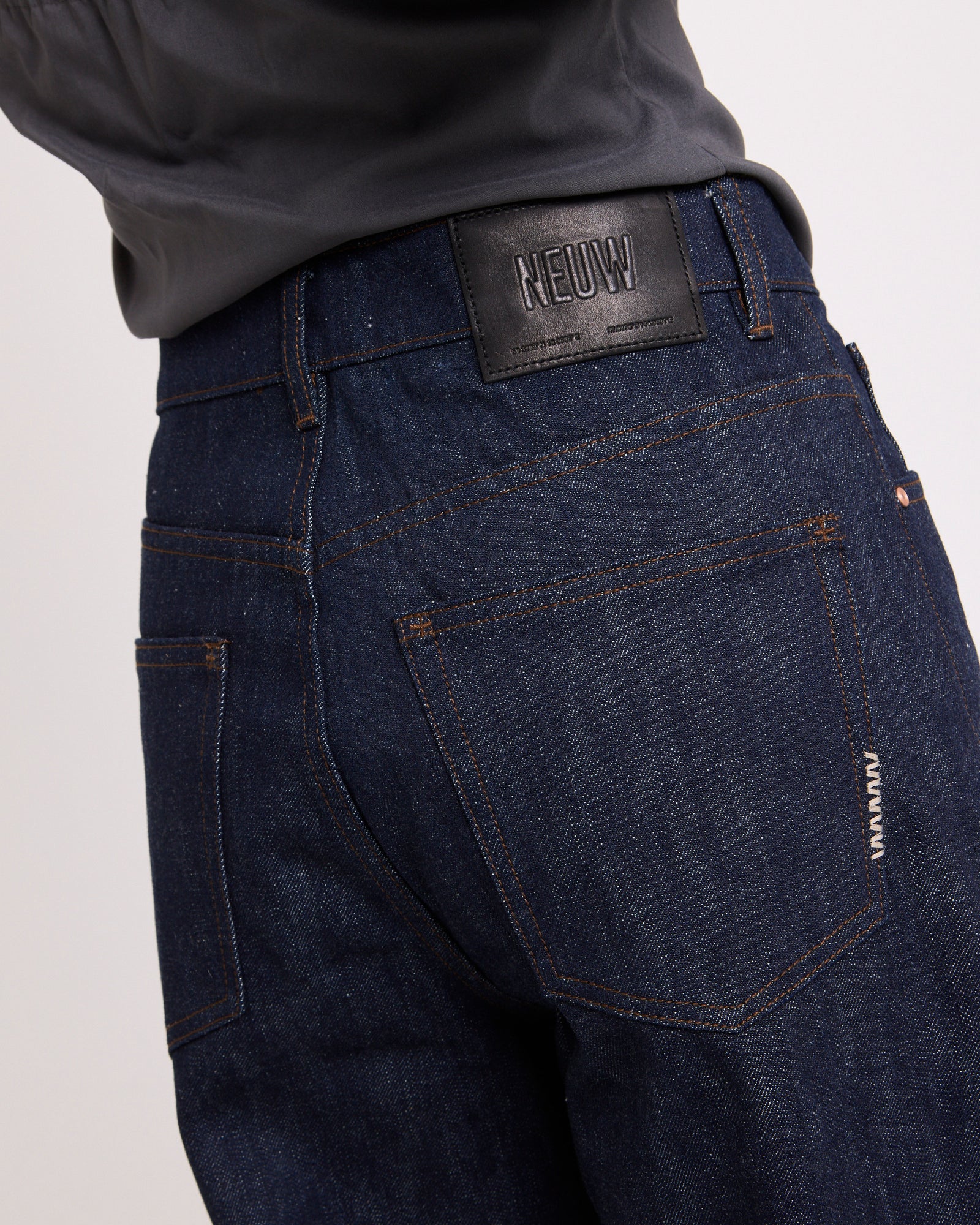 Coco Relaxed Denim Jeans Turn Up - Image 5
