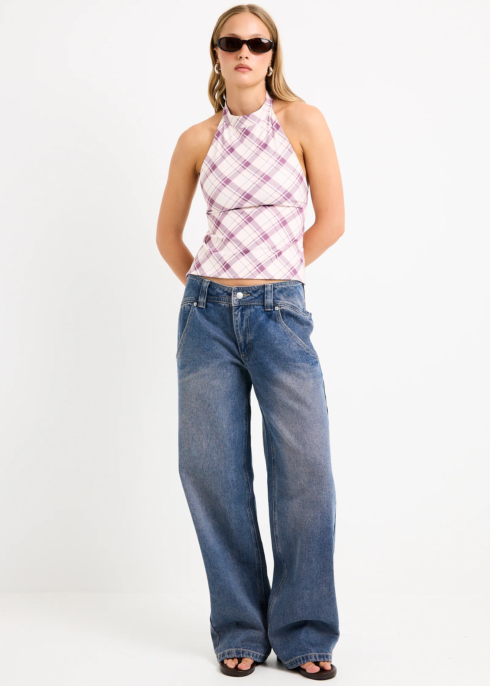 Cody Low Baggy Skate Denim Jeans - Image 3