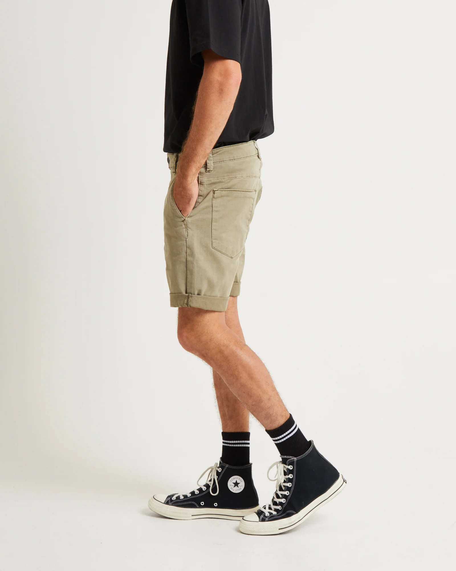 Cody Shorts Olive - Image 4