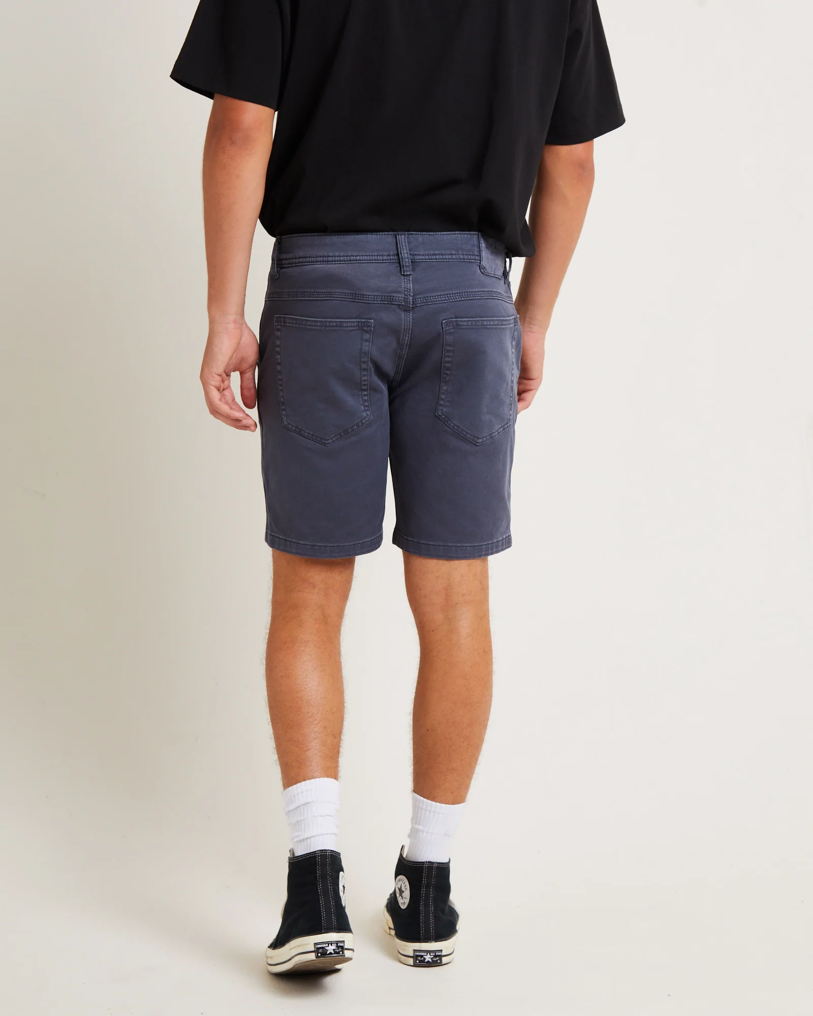 Cody Workwear Shorts in Slate - Image 2