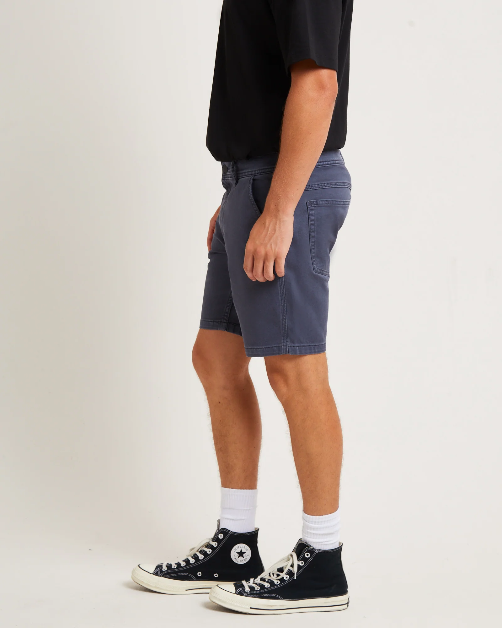 Cody Workwear Shorts in Slate - Image 5