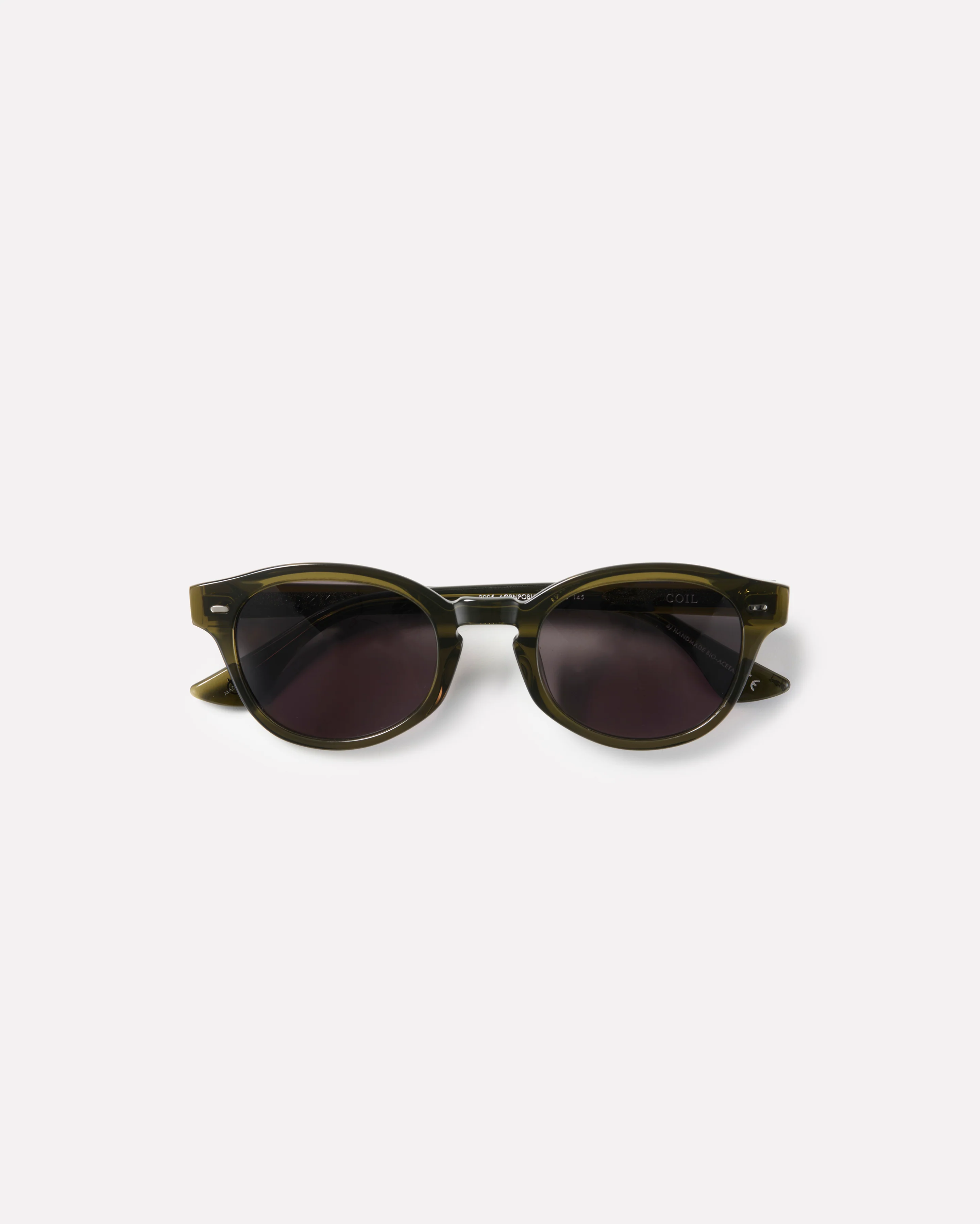 Coil Army Green Polished/Black Sunglasses - Image 2