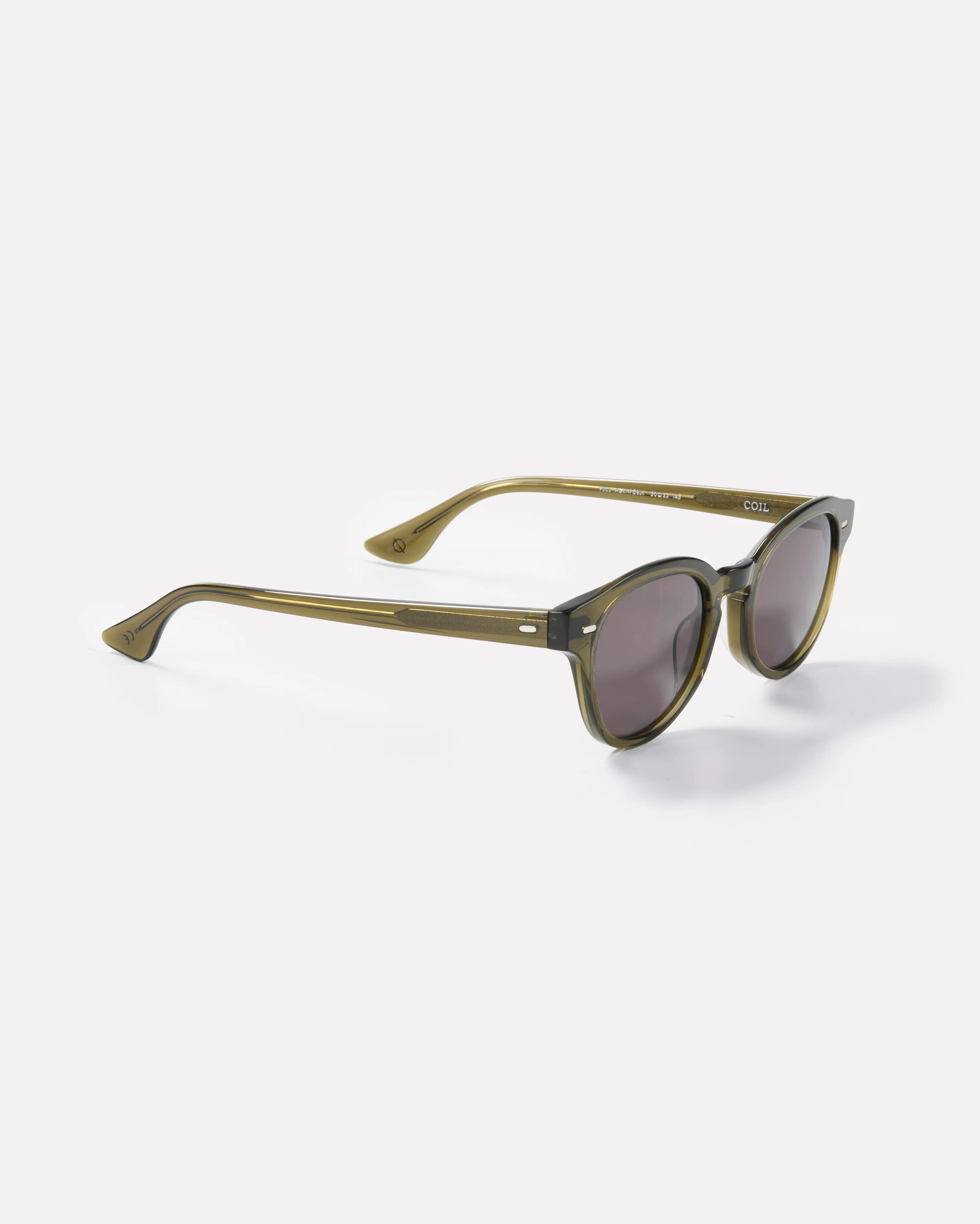 Coil Army Green Polished/Black Sunglasses - Image 4