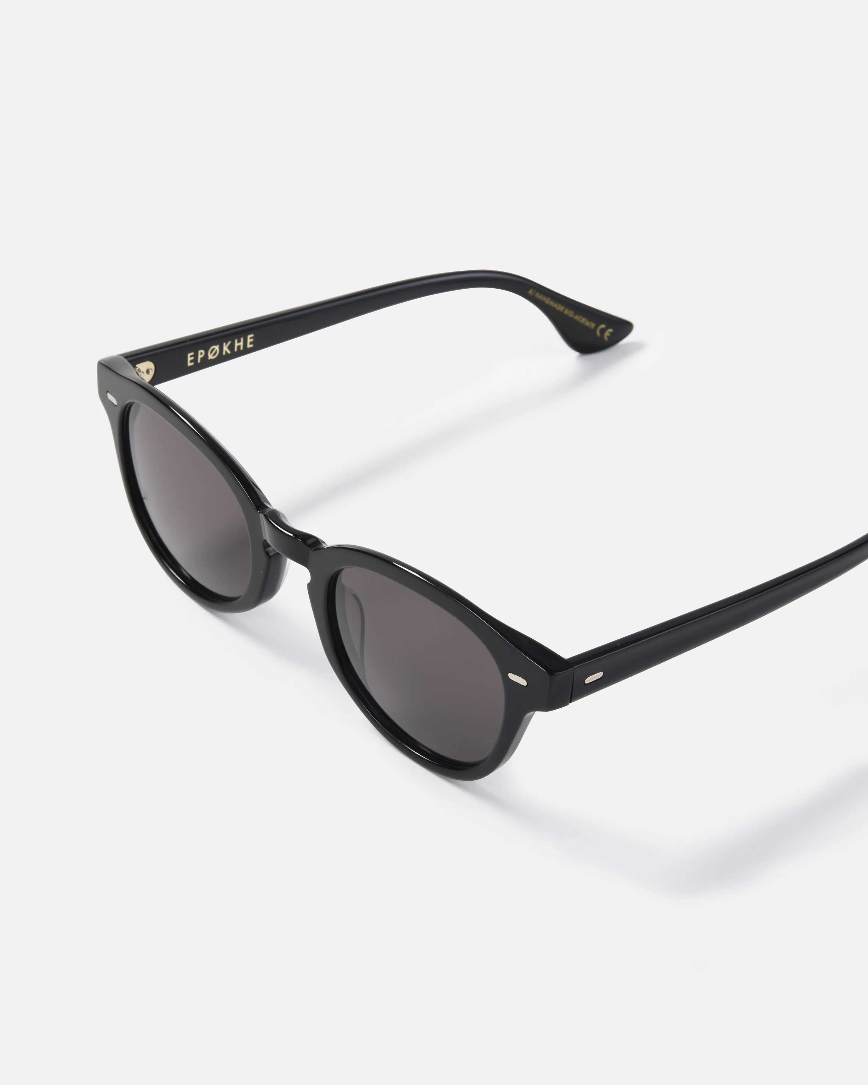 Coil Black Polished/Black Sunglasses - Image 3