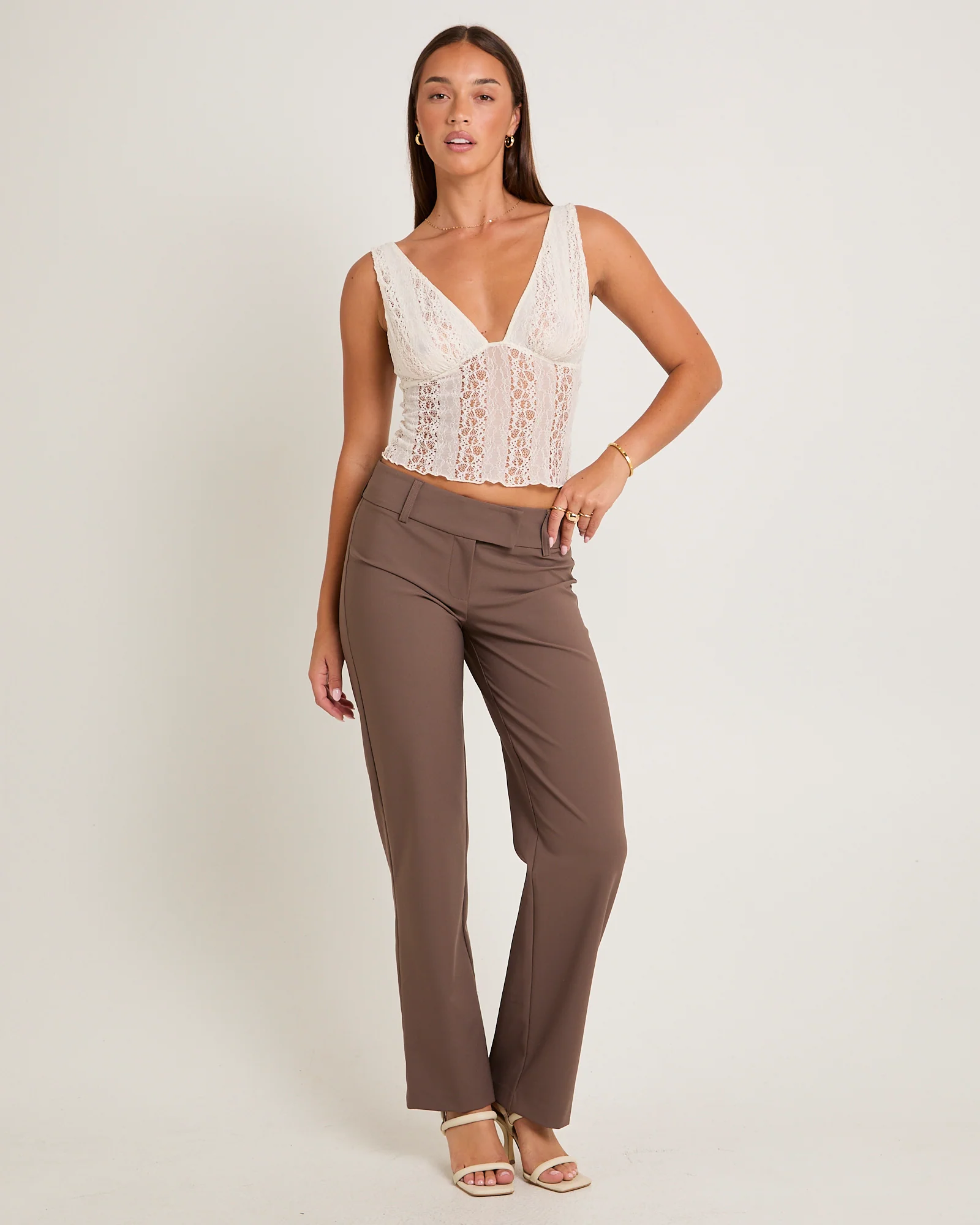 Colette Lace Tank Top - Image 3