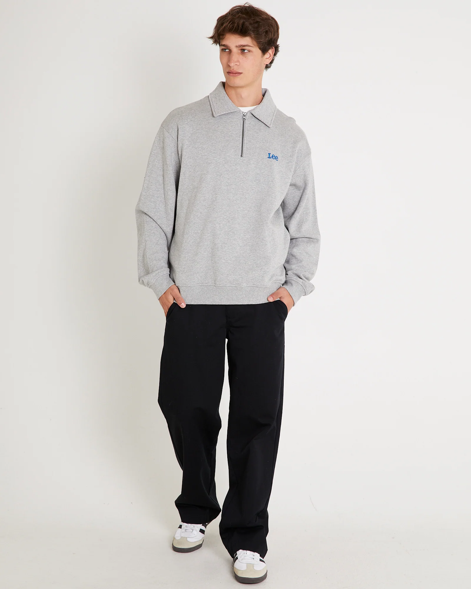 Collar Fleece Sweat - Image 3