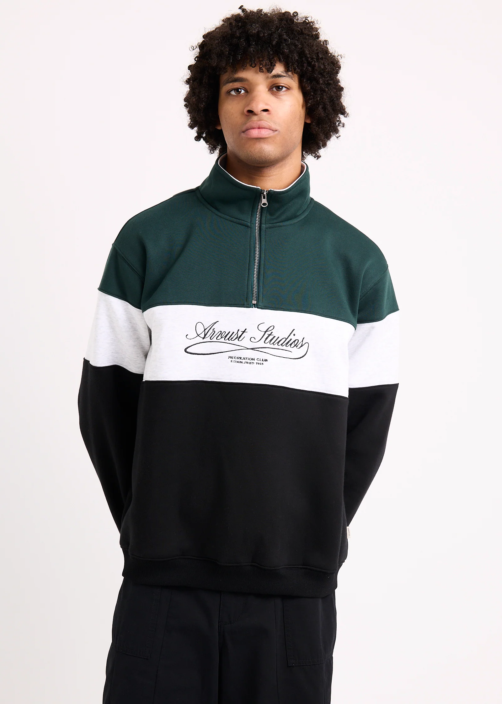 College Quarter Zip Jacket - Image 4