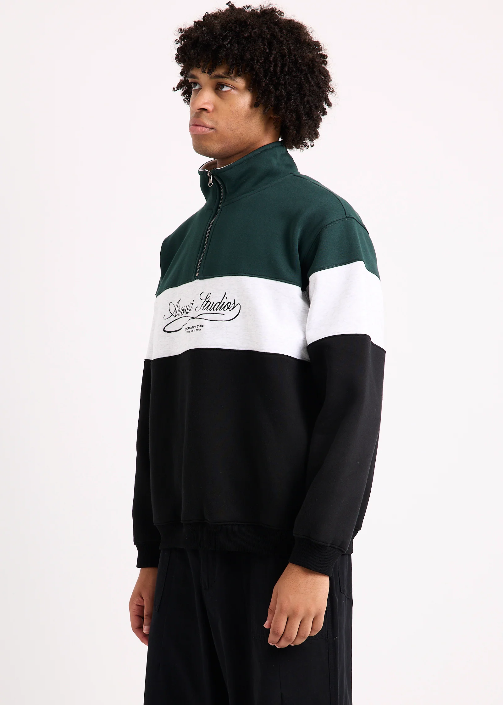 College Quarter Zip Jacket - Image 5
