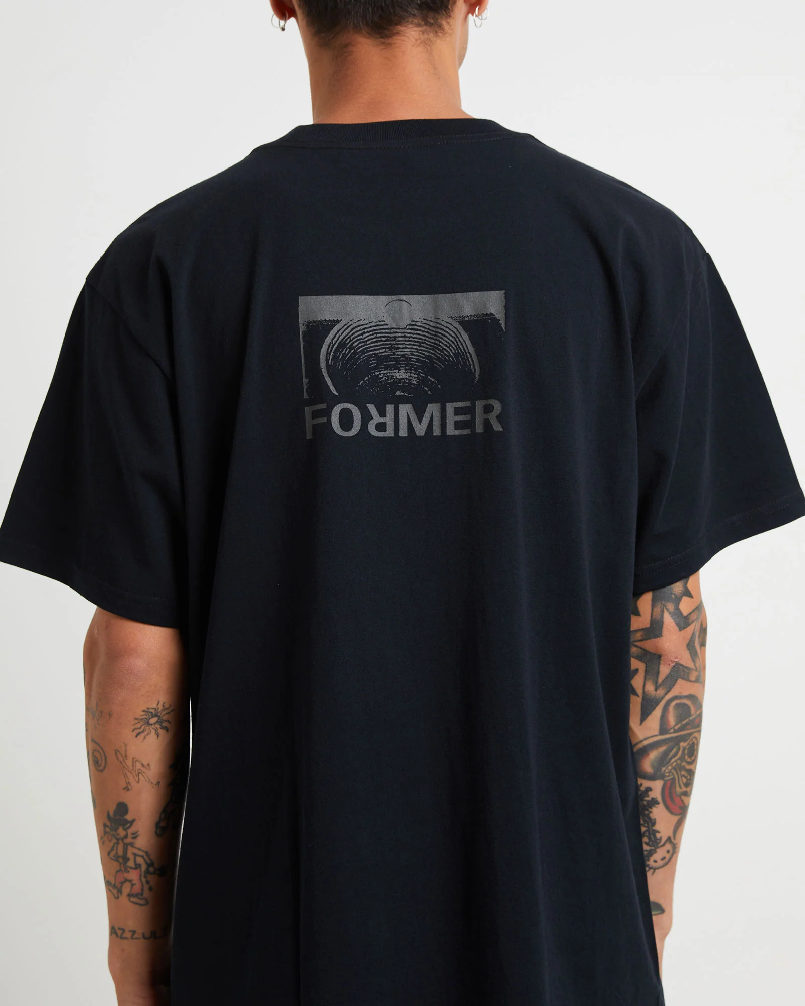 Collision Crux Short Sleeve T-Shirt in Black - Image 5