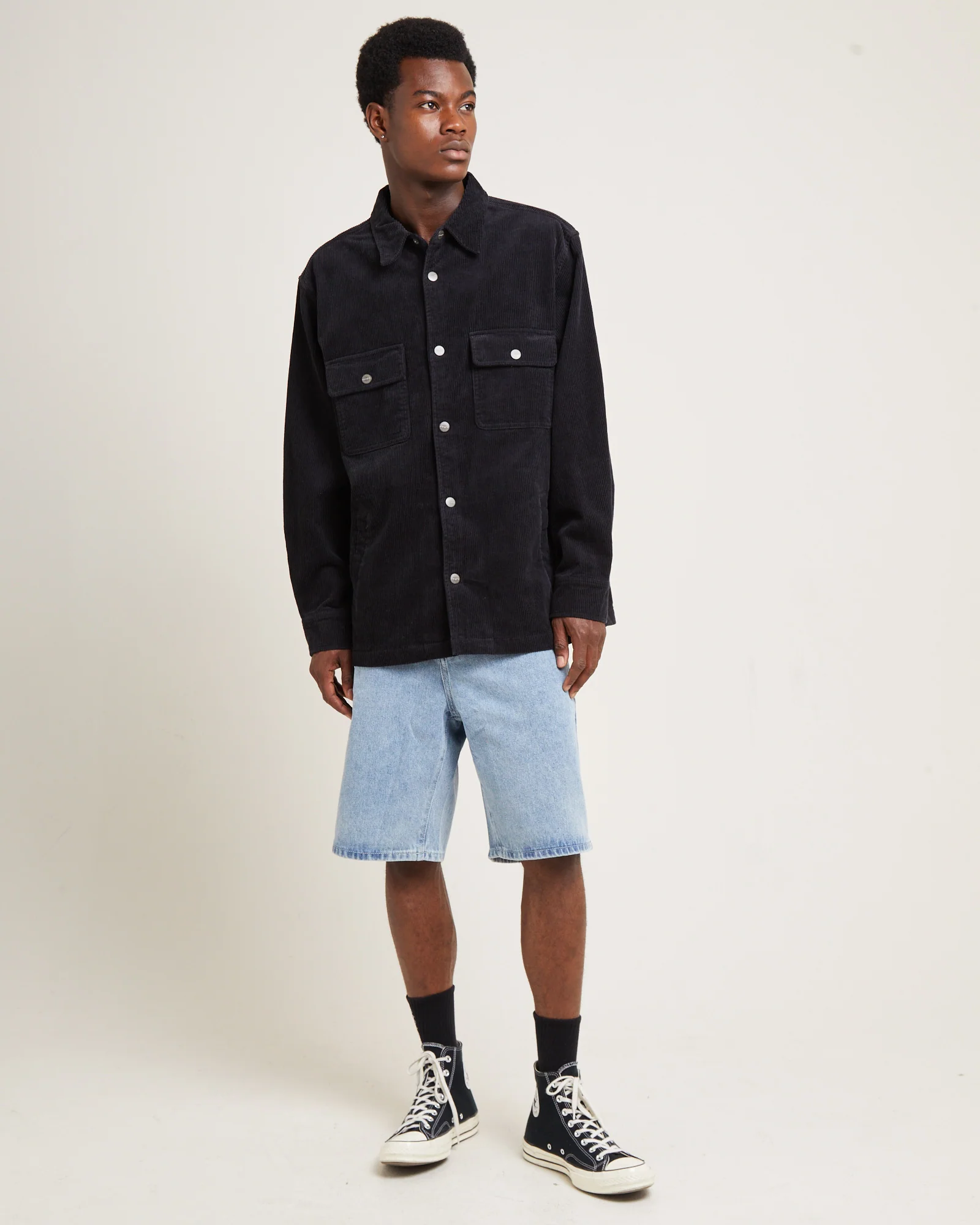 Conditions Cord Long Sleeve Overshirt - Image 3