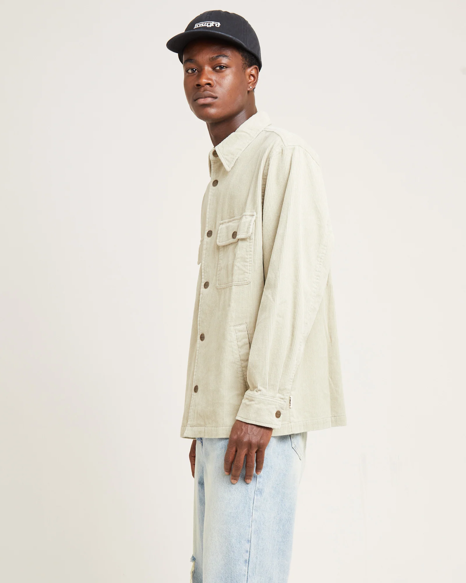 Conditions Cord Long Sleeve Overshirt - Image 4