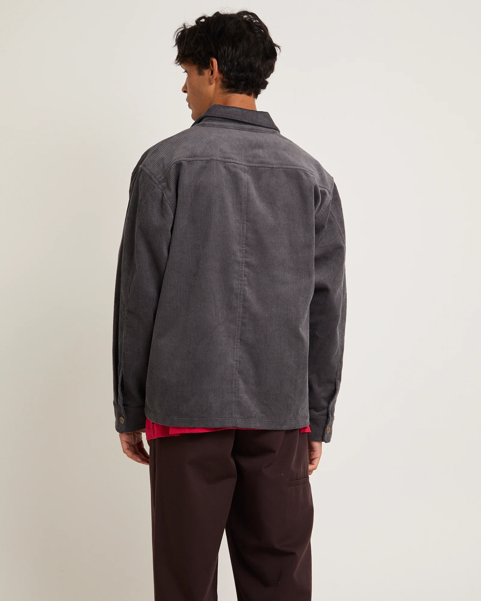 Conditions Corduroy Long Sleeve Overshirt - Image 3