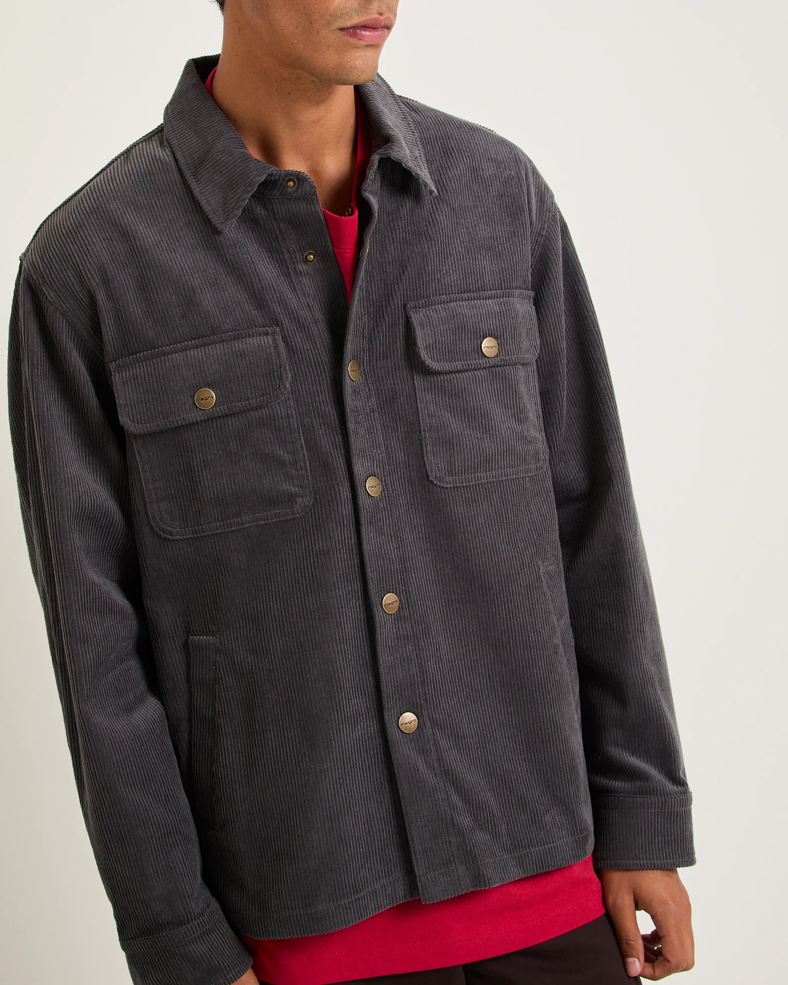 Conditions Corduroy Long Sleeve Overshirt - Image 5