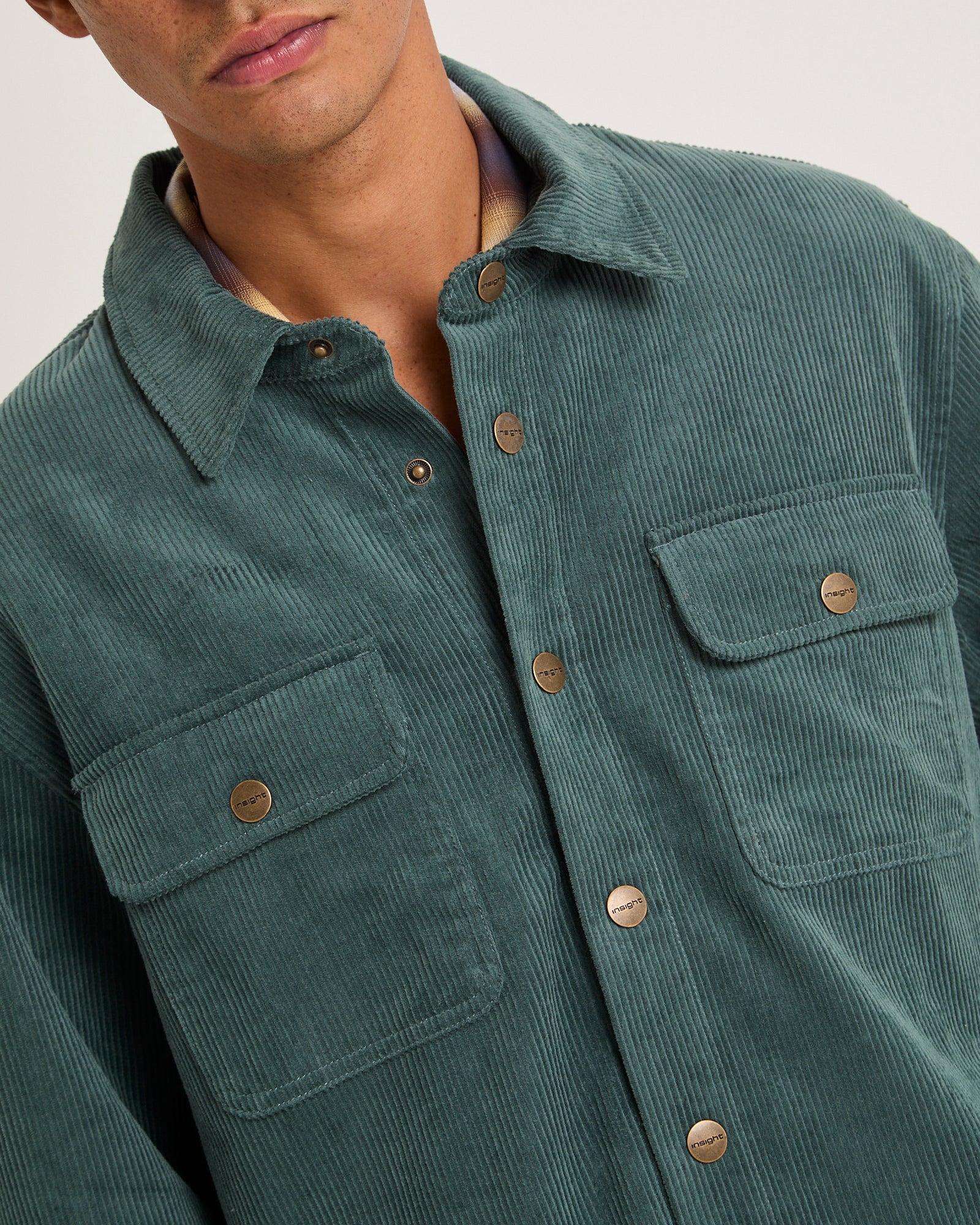 Conditions Corduroy Long Sleeve Overshirt - Image 5
