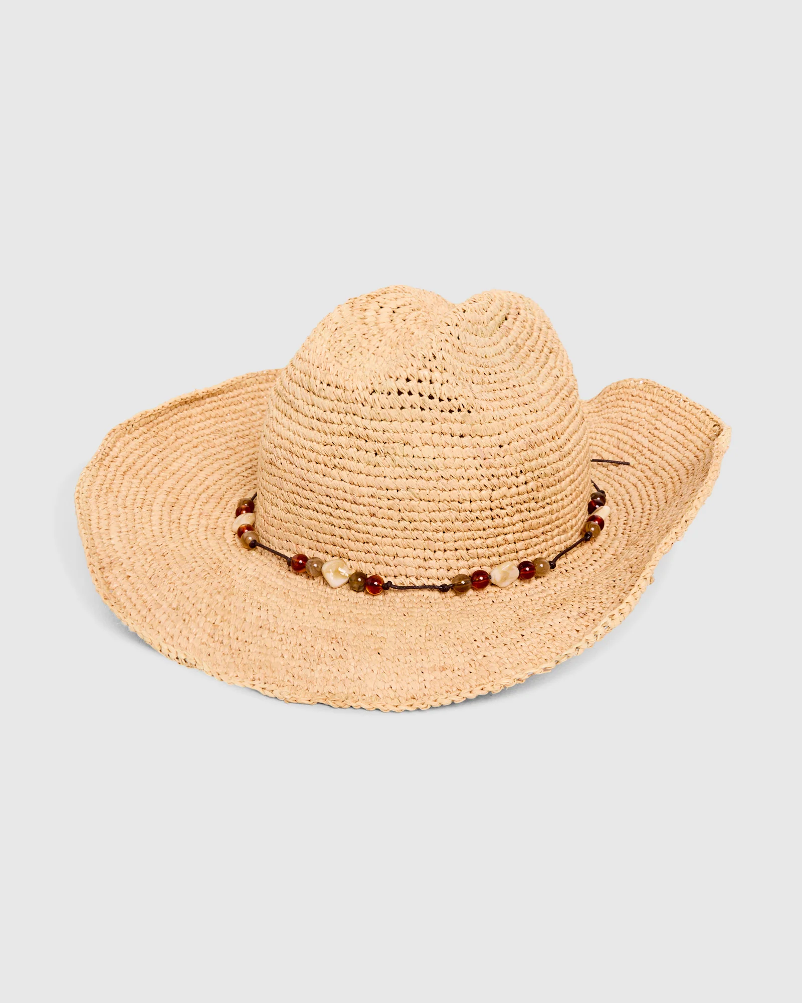Connie Raffia Cowboy Hat - Image 3