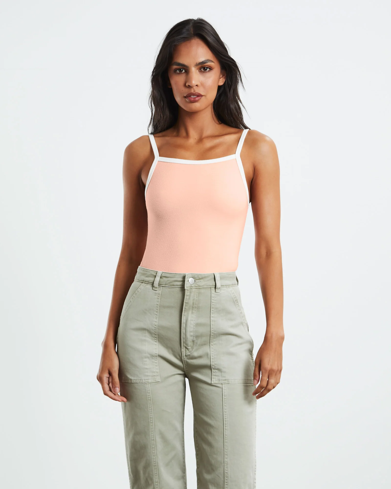 Contrast Naomi Tank Peony - Image 5