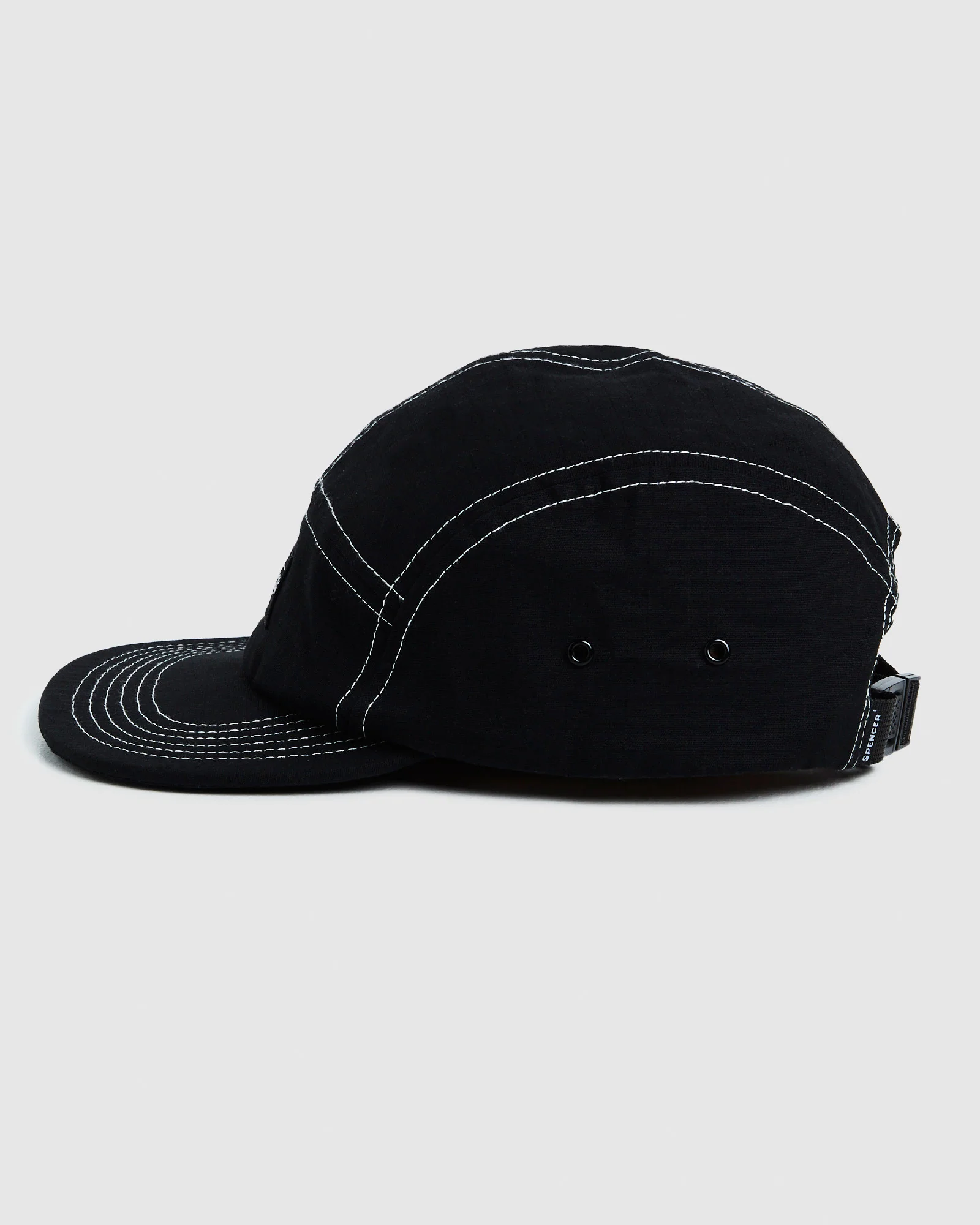 Contrast Stitch 5 Panel Cap - Image 5