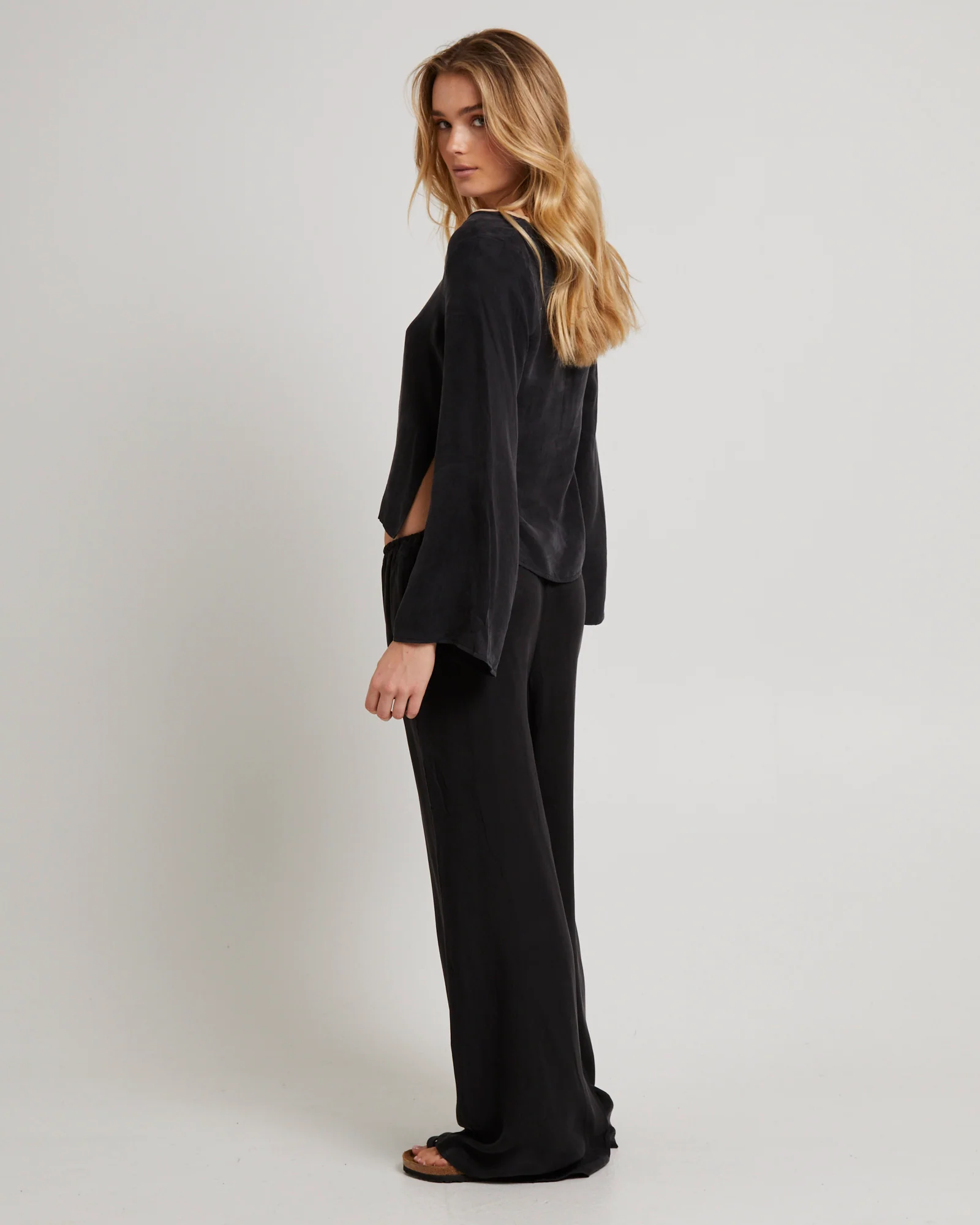 Contrast Tie Top - Image 4
