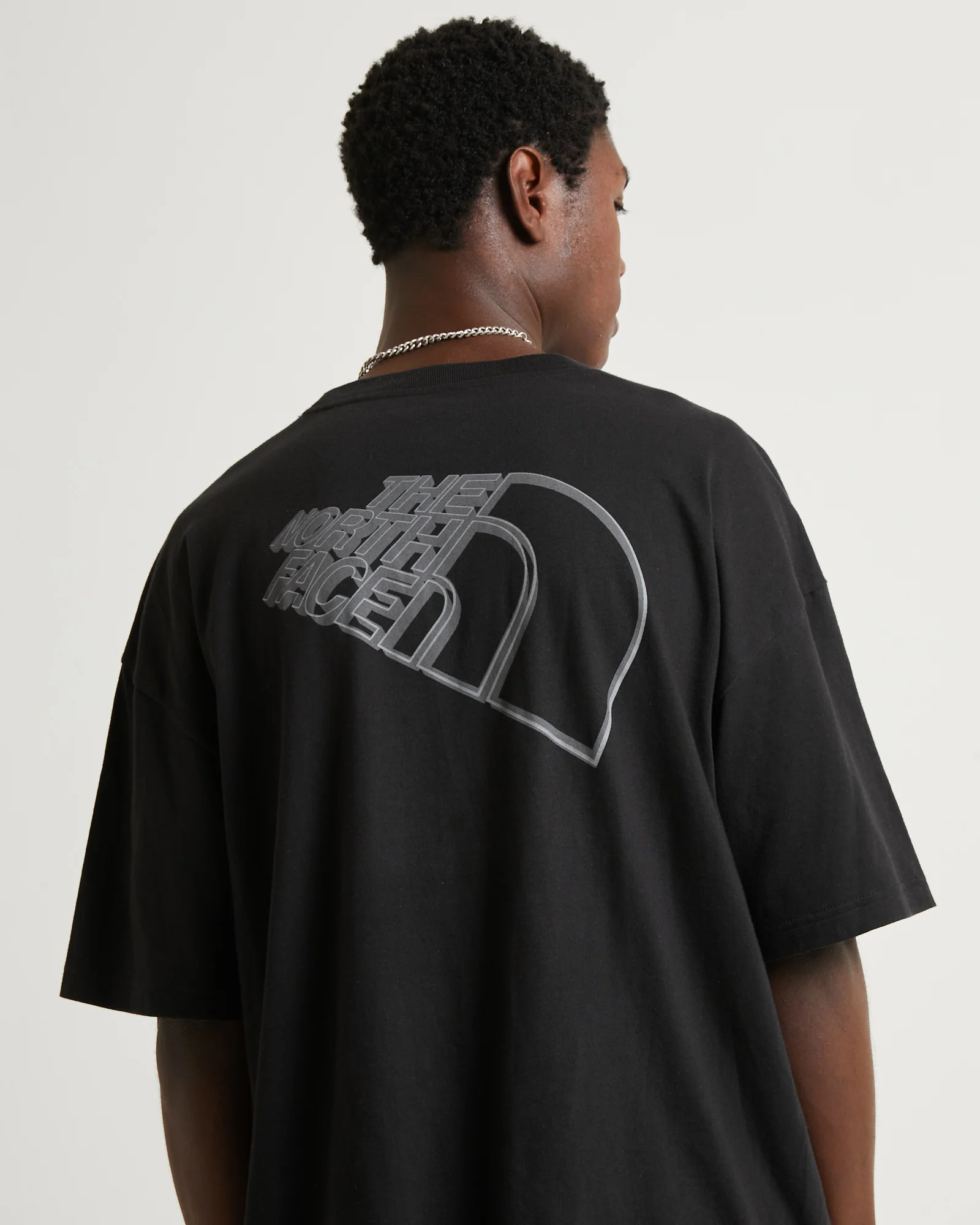 Coordinates Box Fit Short Sleeve T-Shirt Black - Image 5