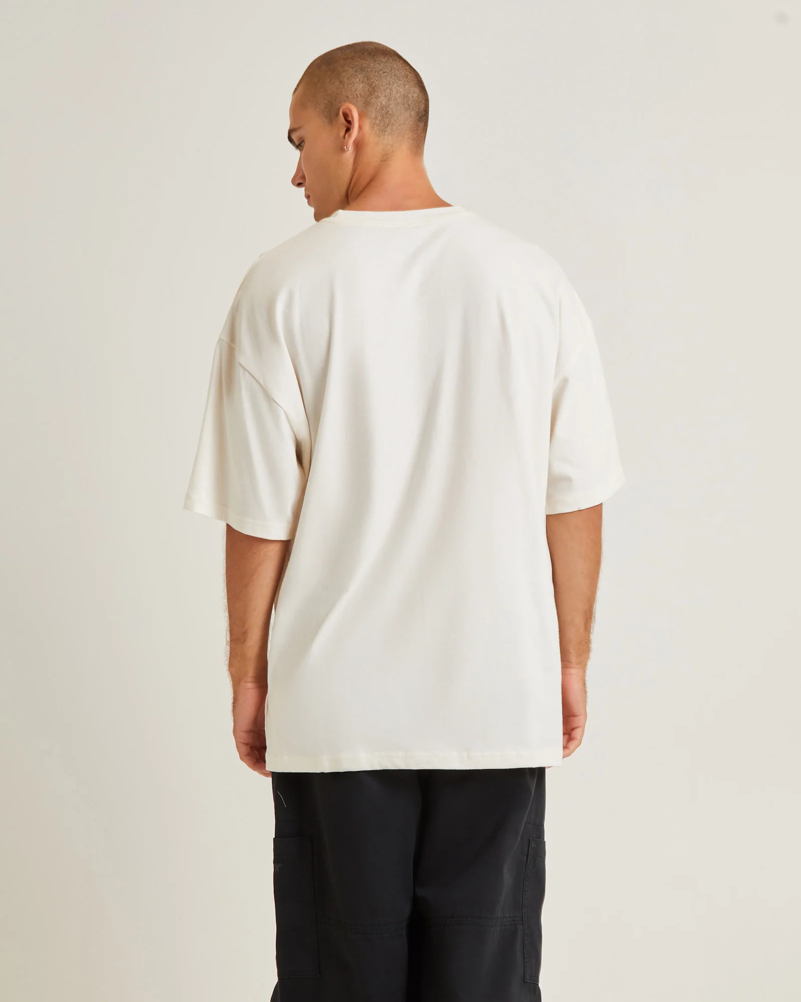 Coordinates Box Fit T-Shirt Gardenia White - Image 2