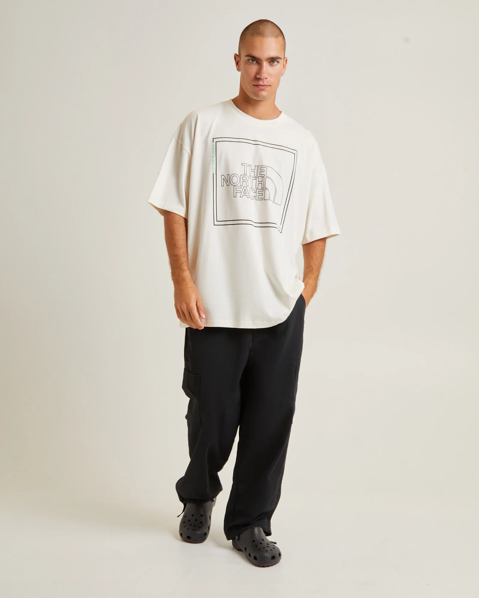 Coordinates Box Fit T-Shirt Gardenia White - Image 3