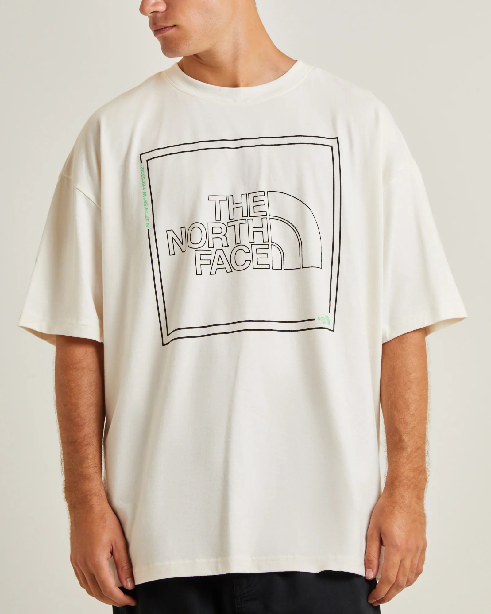 Coordinates Box Fit T-Shirt Gardenia White - Image 5