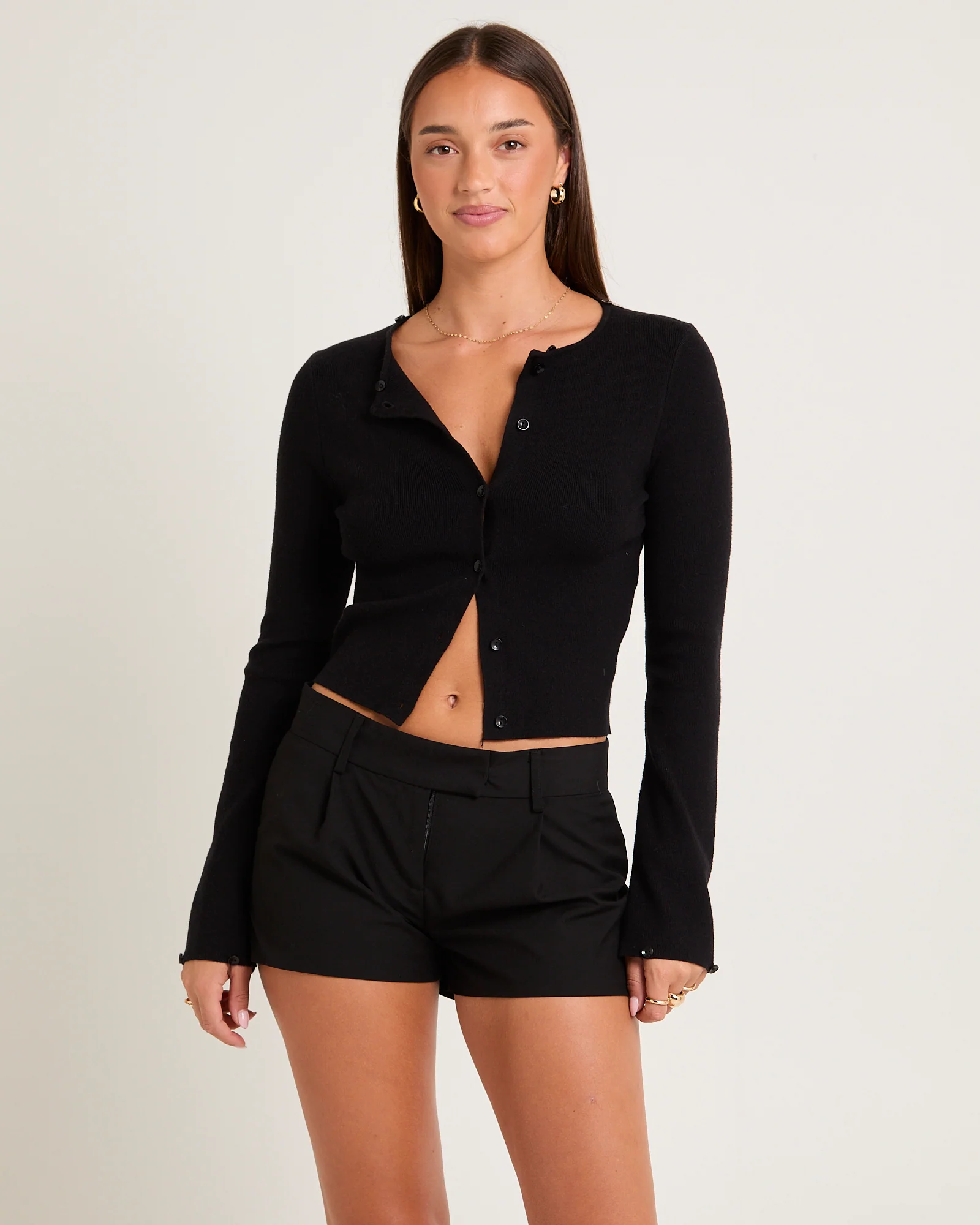 Corinna Fur Trim Cardigan - Image 4
