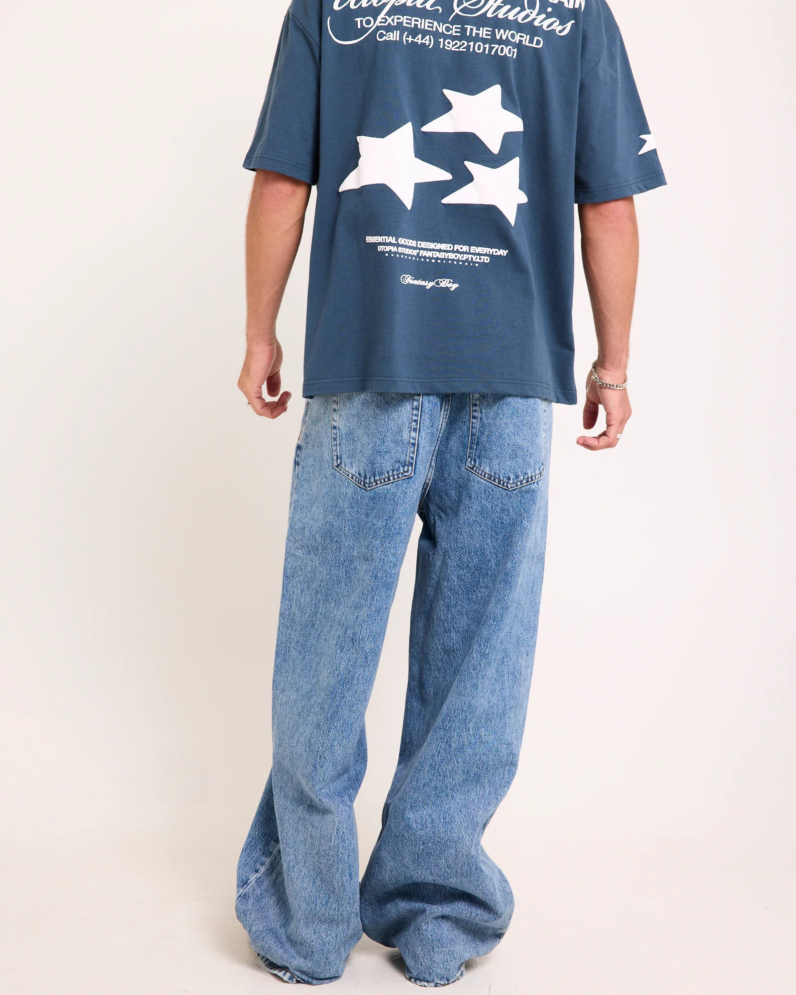 Cormac Baggy Denim Jeans - Image 4