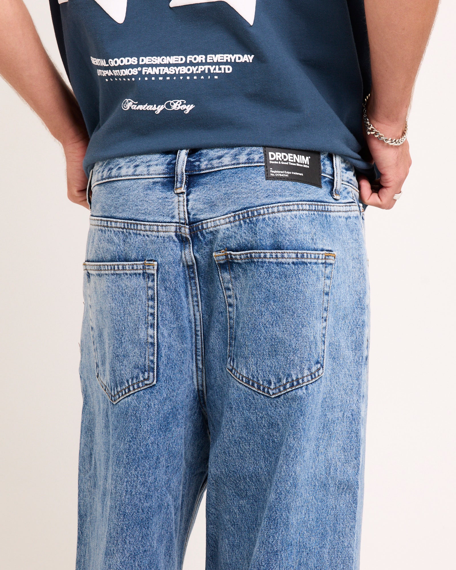 Cormac Baggy Denim Jeans - Image 5