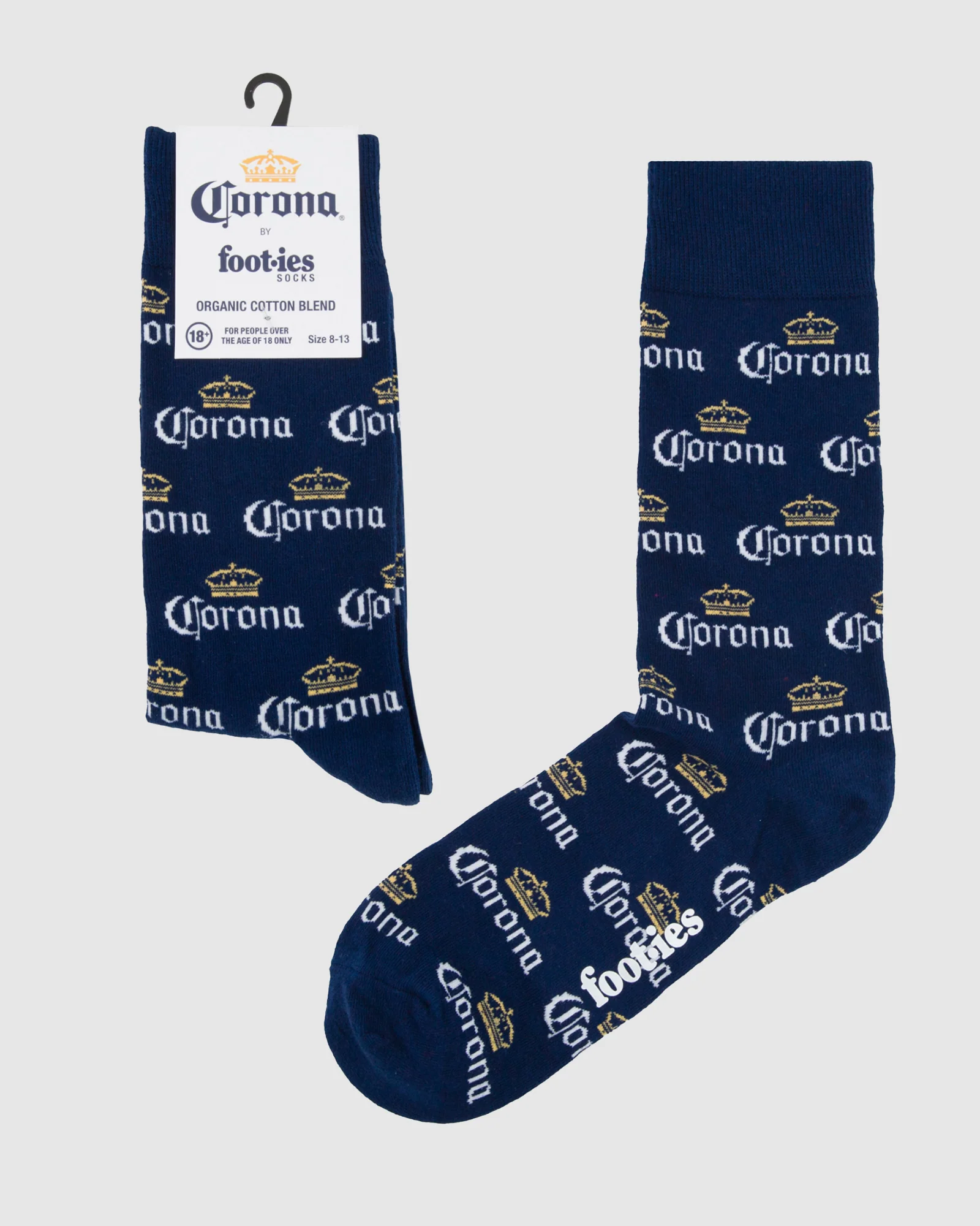 Corona Logo Organic Socks - Image 2