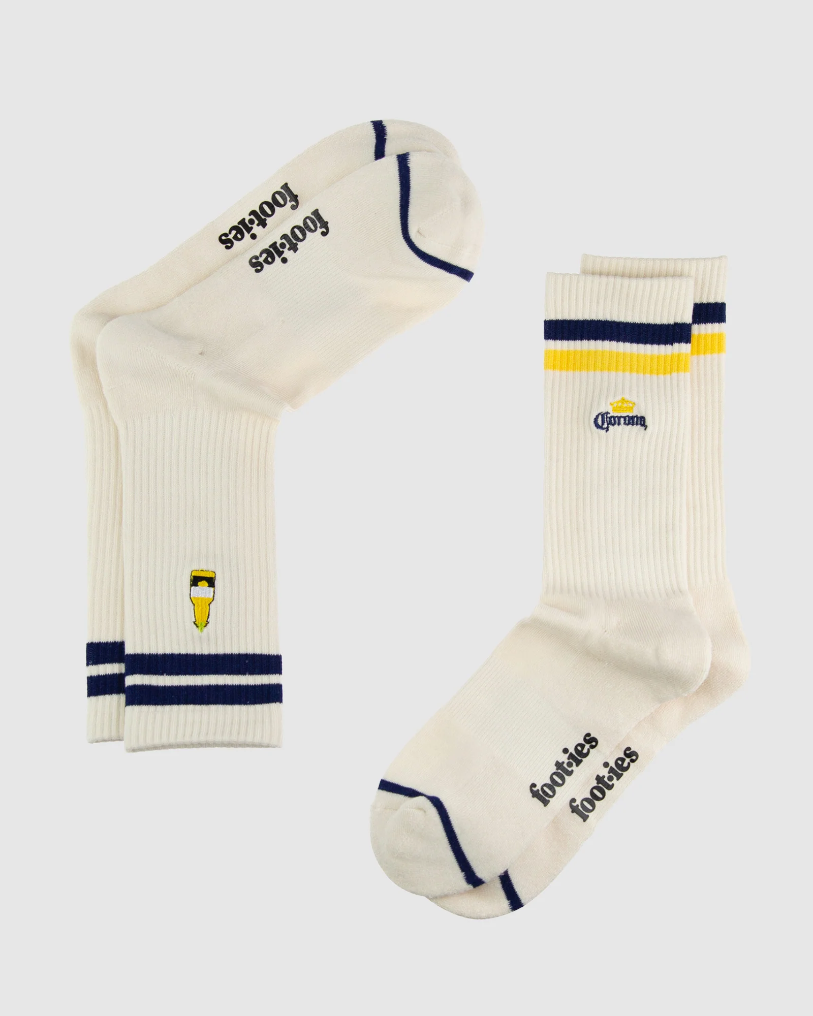 Corona Retro Sneaker Socks 2 Pack - Image 2