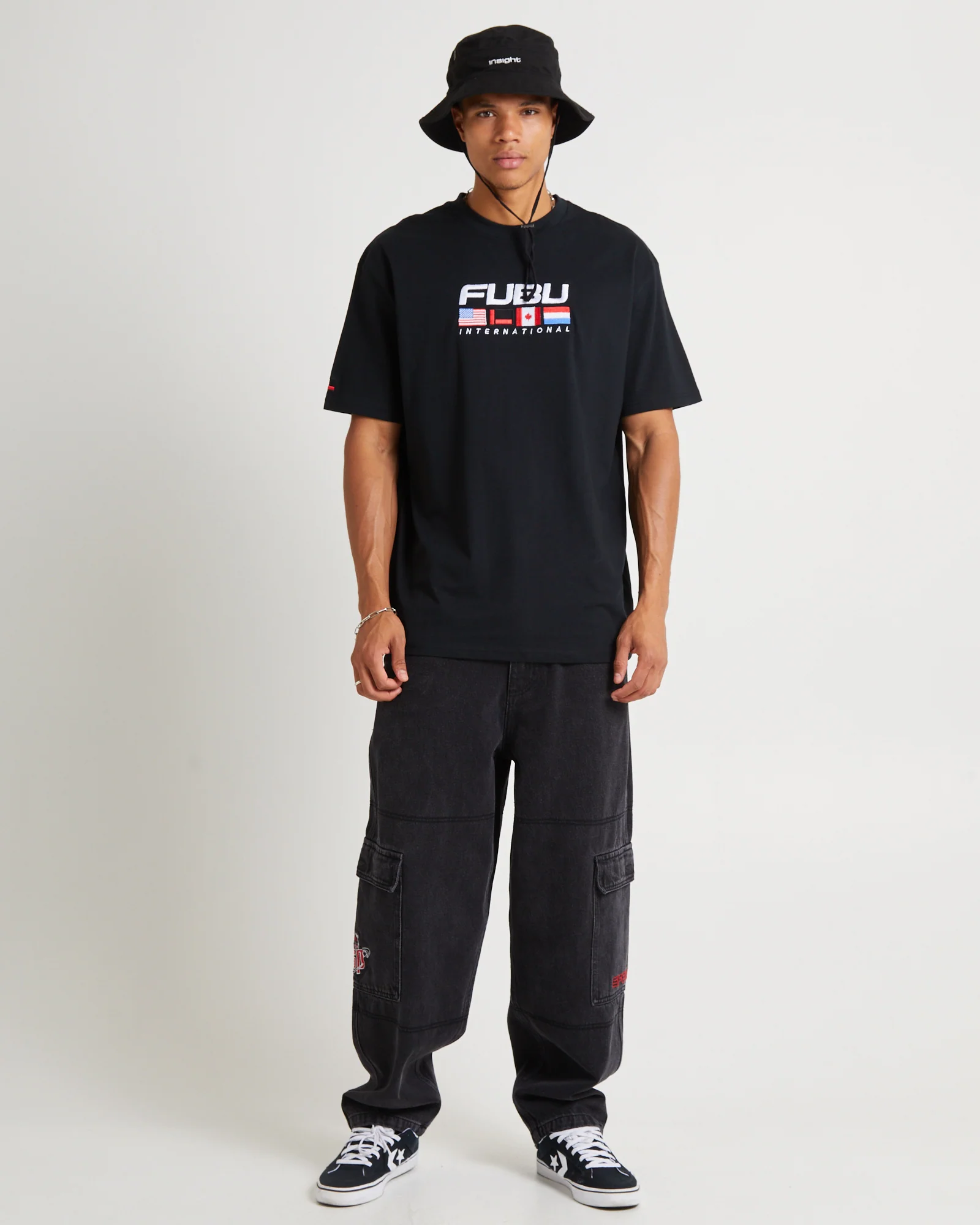 Corporate International Short Sleeve T-Shirt Black - Image 3