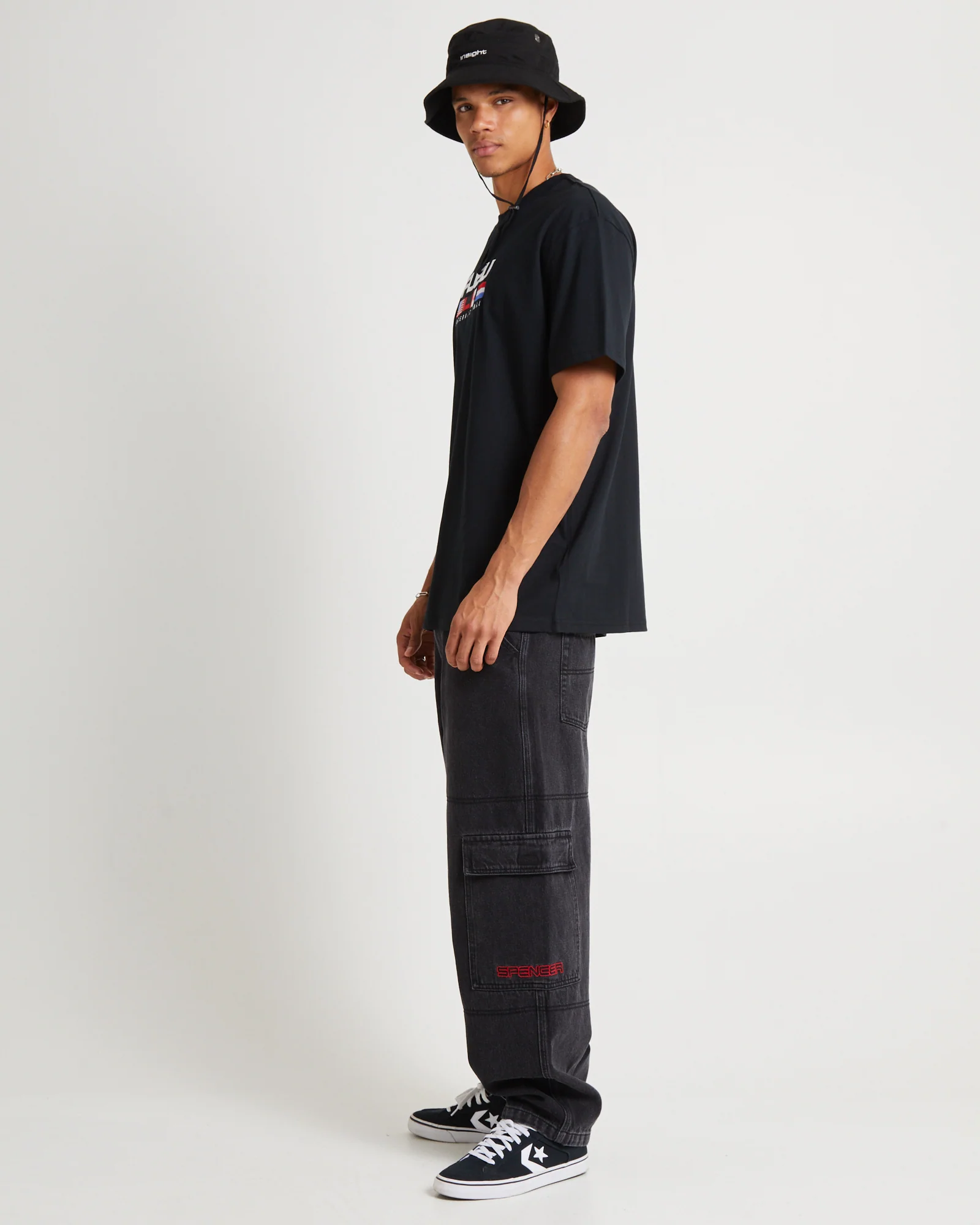 Corporate International Short Sleeve T-Shirt Black - Image 4