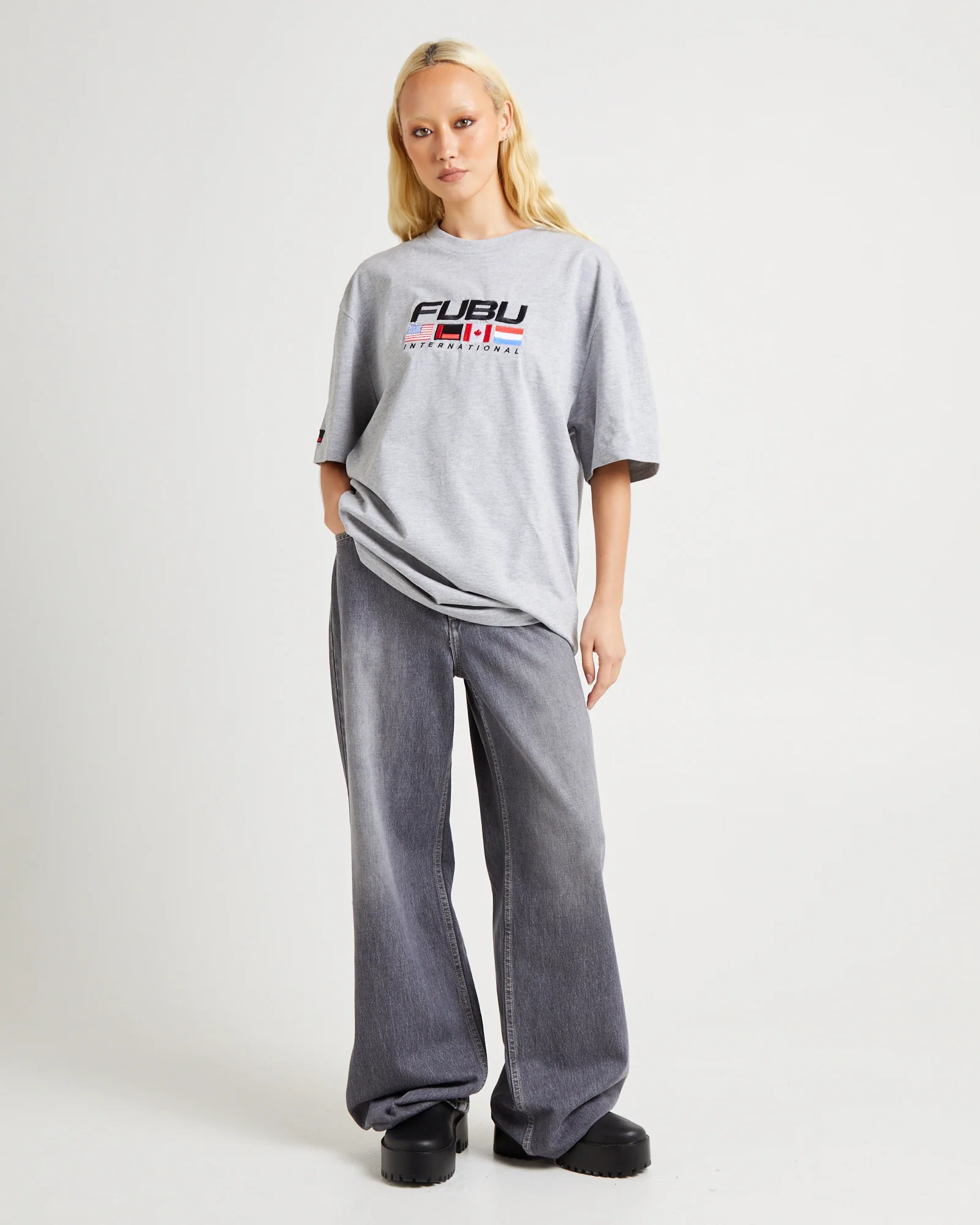 Corporate International Short Sleeve T-Shirt Grey - Image 2