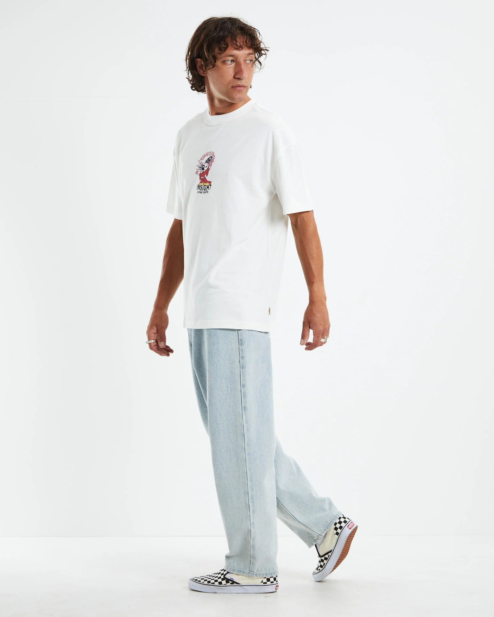 Cosmic Dream Short Sleeve T-Shirt White - Image 4