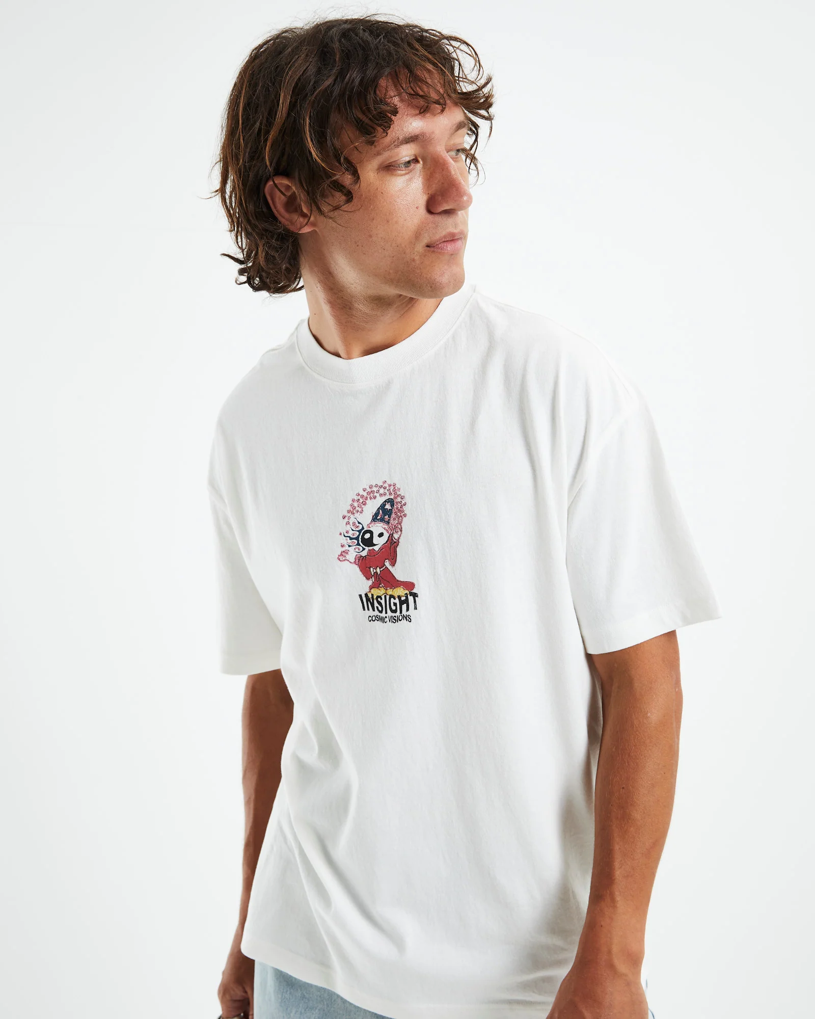 Cosmic Dream Short Sleeve T-Shirt White - Image 5