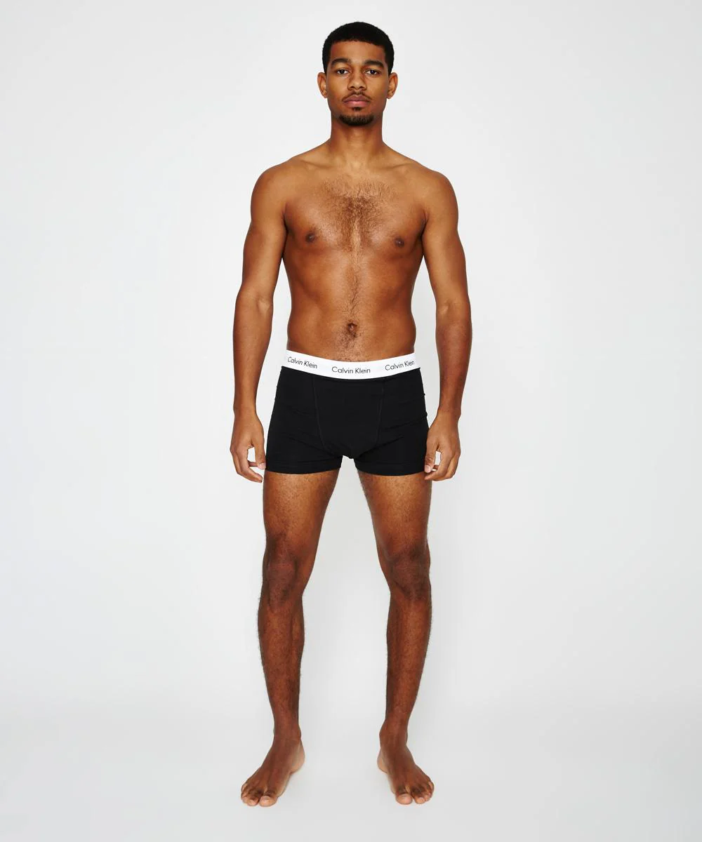 Cotton Stretch Trunks 3 Pack - Image 4