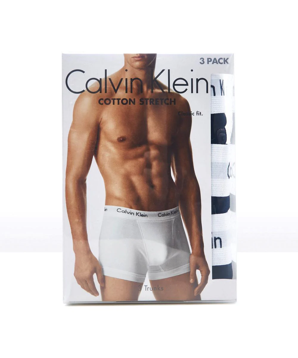 Cotton Stretch Trunks 3 Pack - Image 5