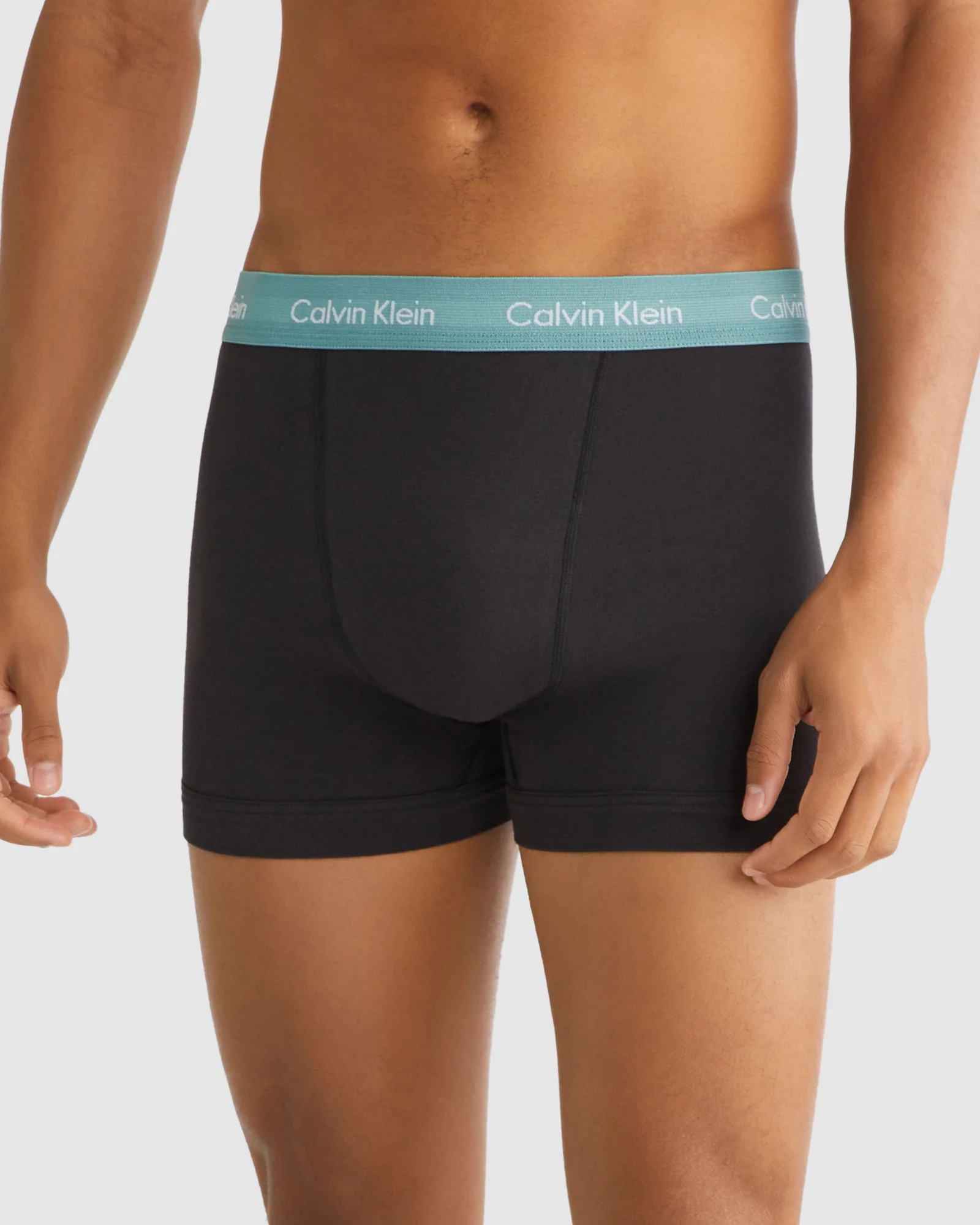 Cotton Stretch Trunks 3 Pack in Mutli - Image 2