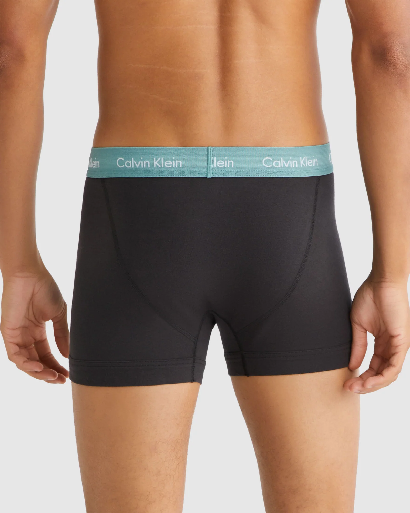 Cotton Stretch Trunks 3 Pack in Mutli - Image 3
