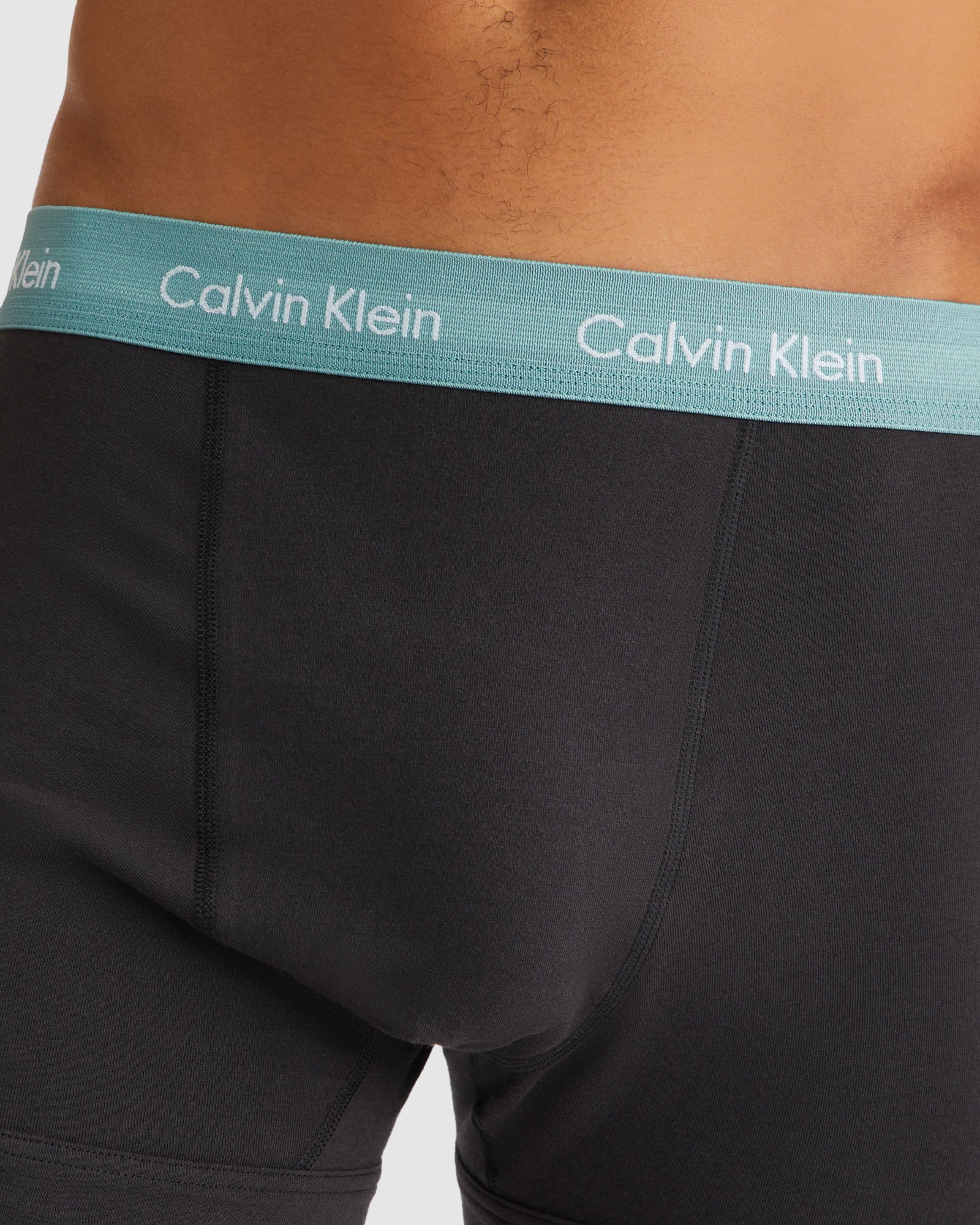 Cotton Stretch Trunks 3 Pack in Mutli - Image 4