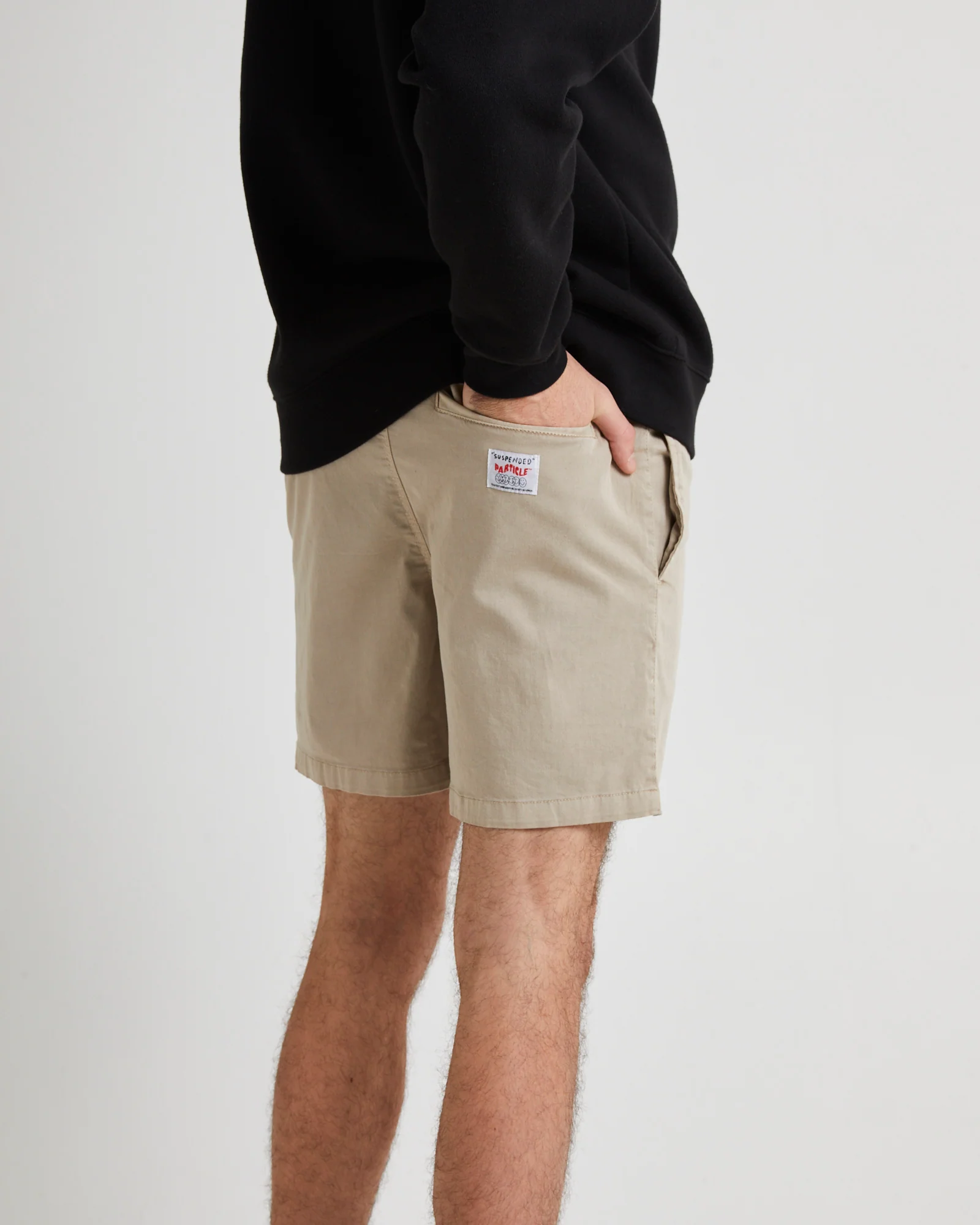 COTTON SUSPENDED SHORTS - Image 4