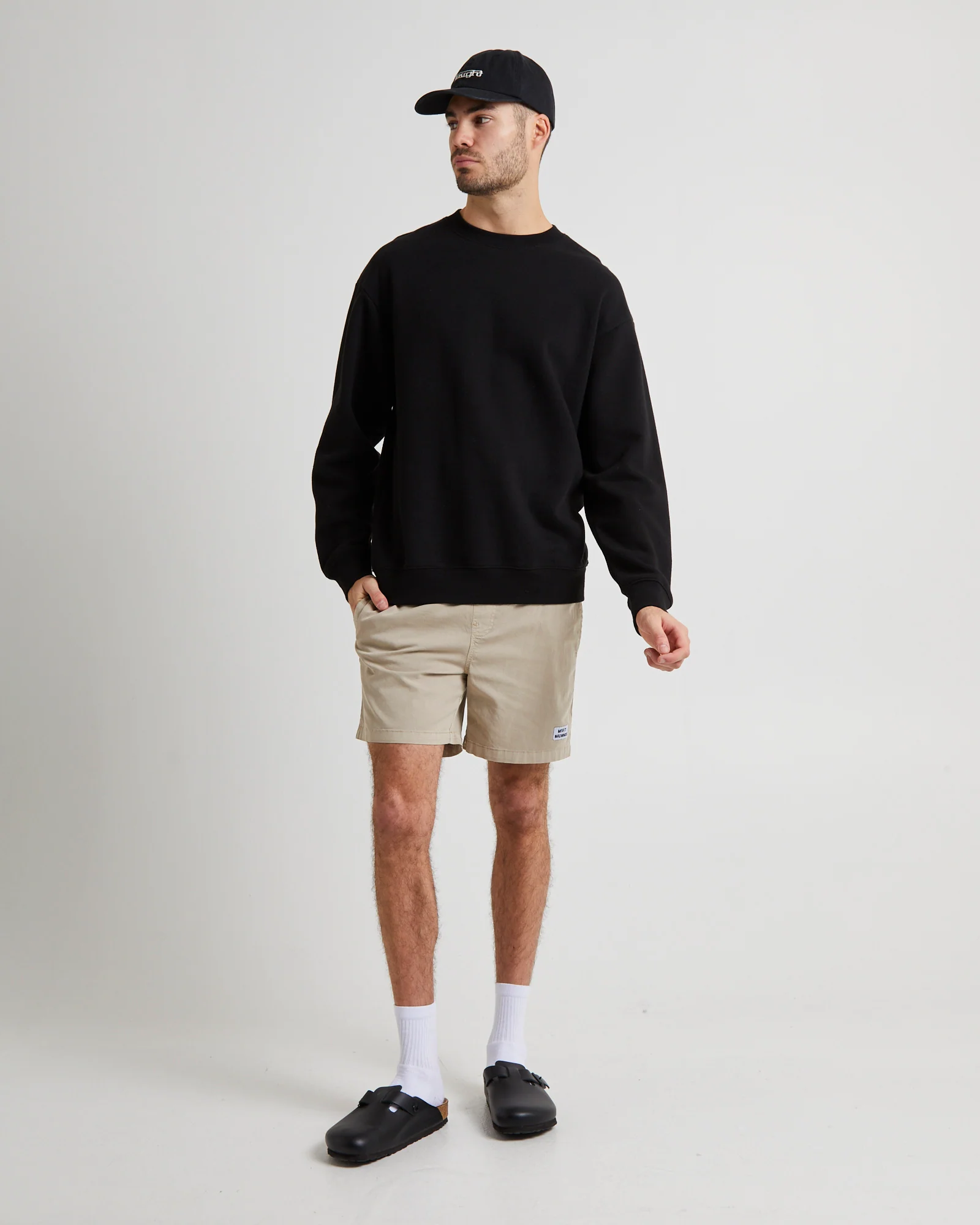 COTTON SUSPENDED SHORTS - Image 5