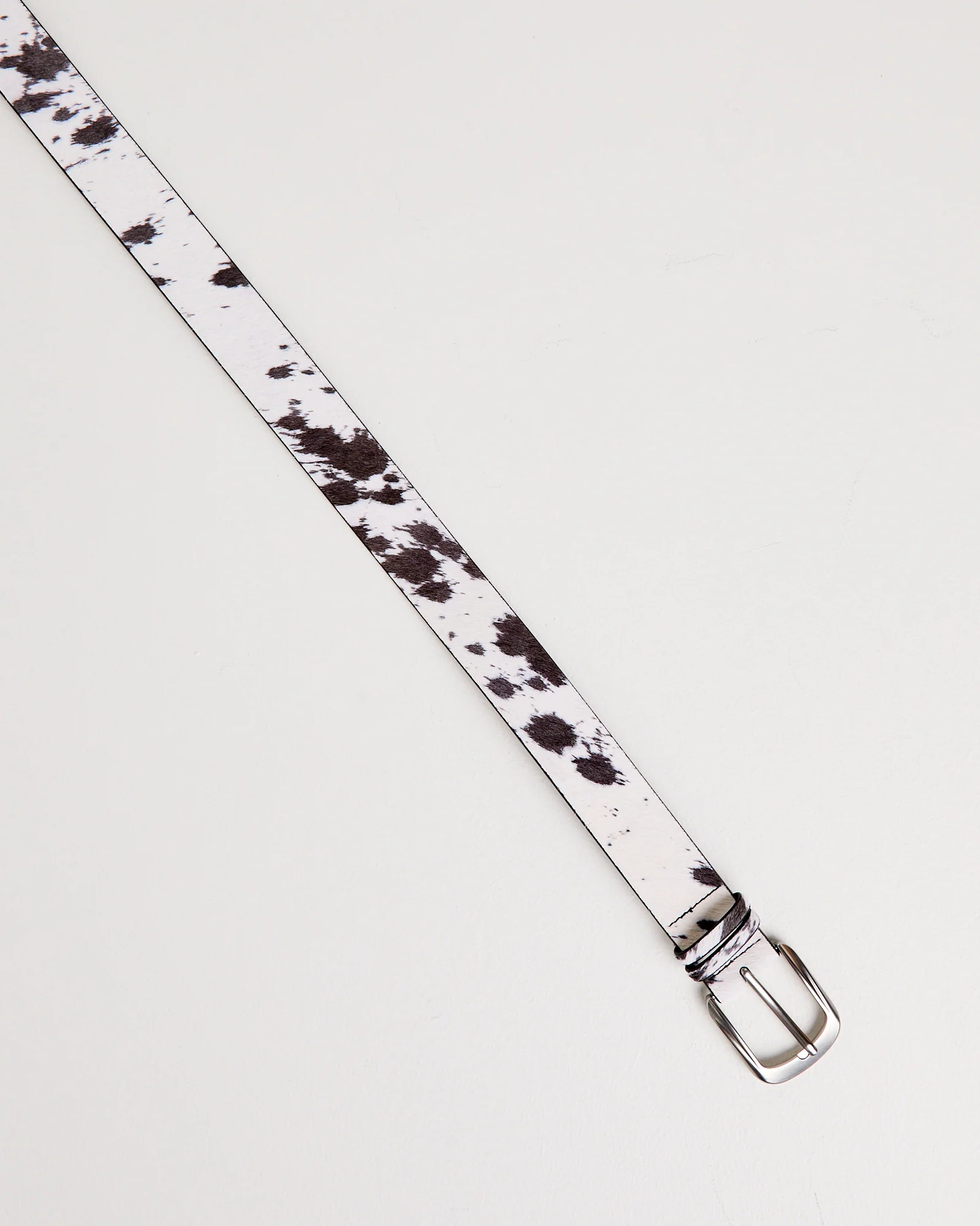 Cow Print Leather Belt - Image 4