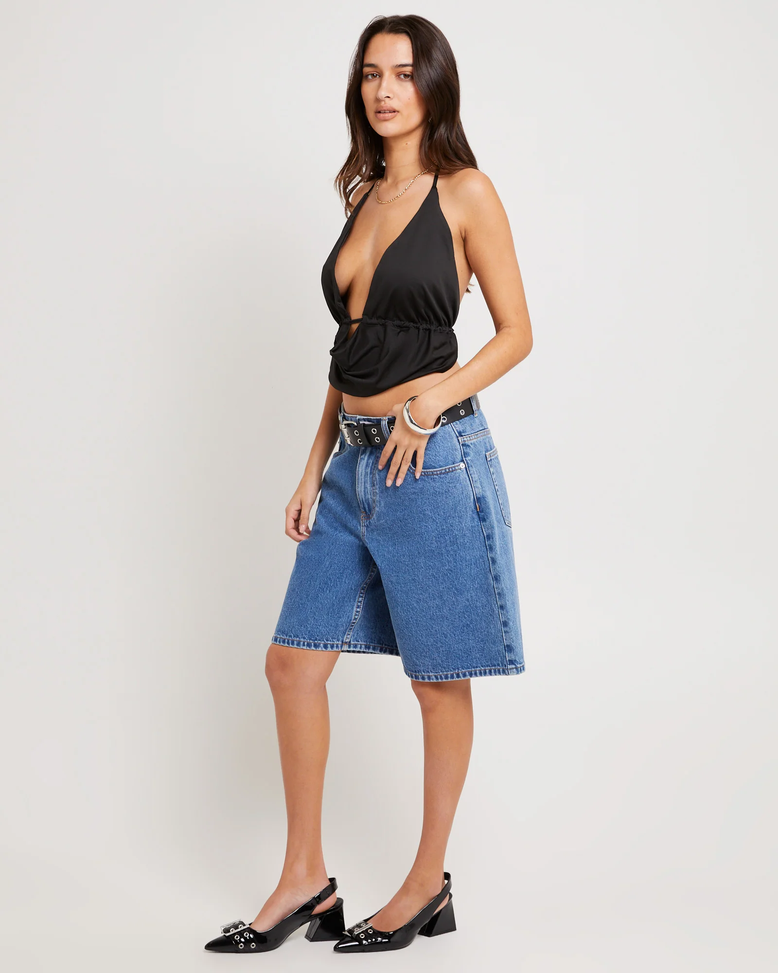 Cowl Halter Top - Image 4