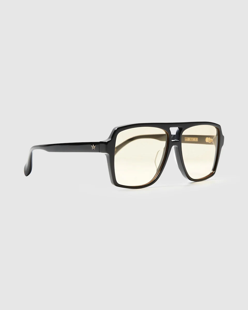 Cox Photochromic Sunglasses Black/Orange - Image 2