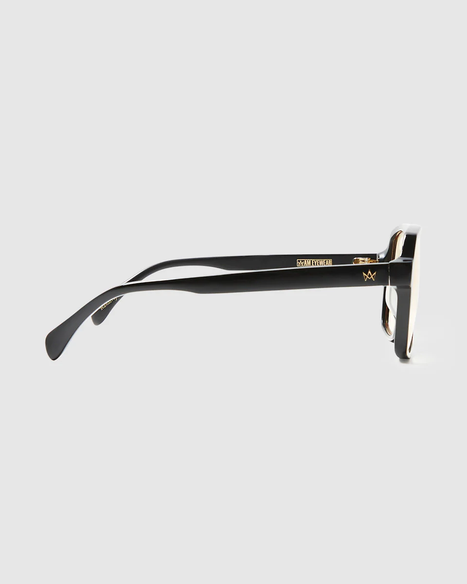 Cox Photochromic Sunglasses Black/Orange - Image 4